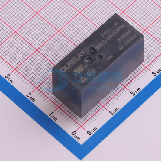 Rơ-le điện tử BRT2-SS-212DM QLRELAY 12V THT,29x12.7mm - Techcore Việt Nam