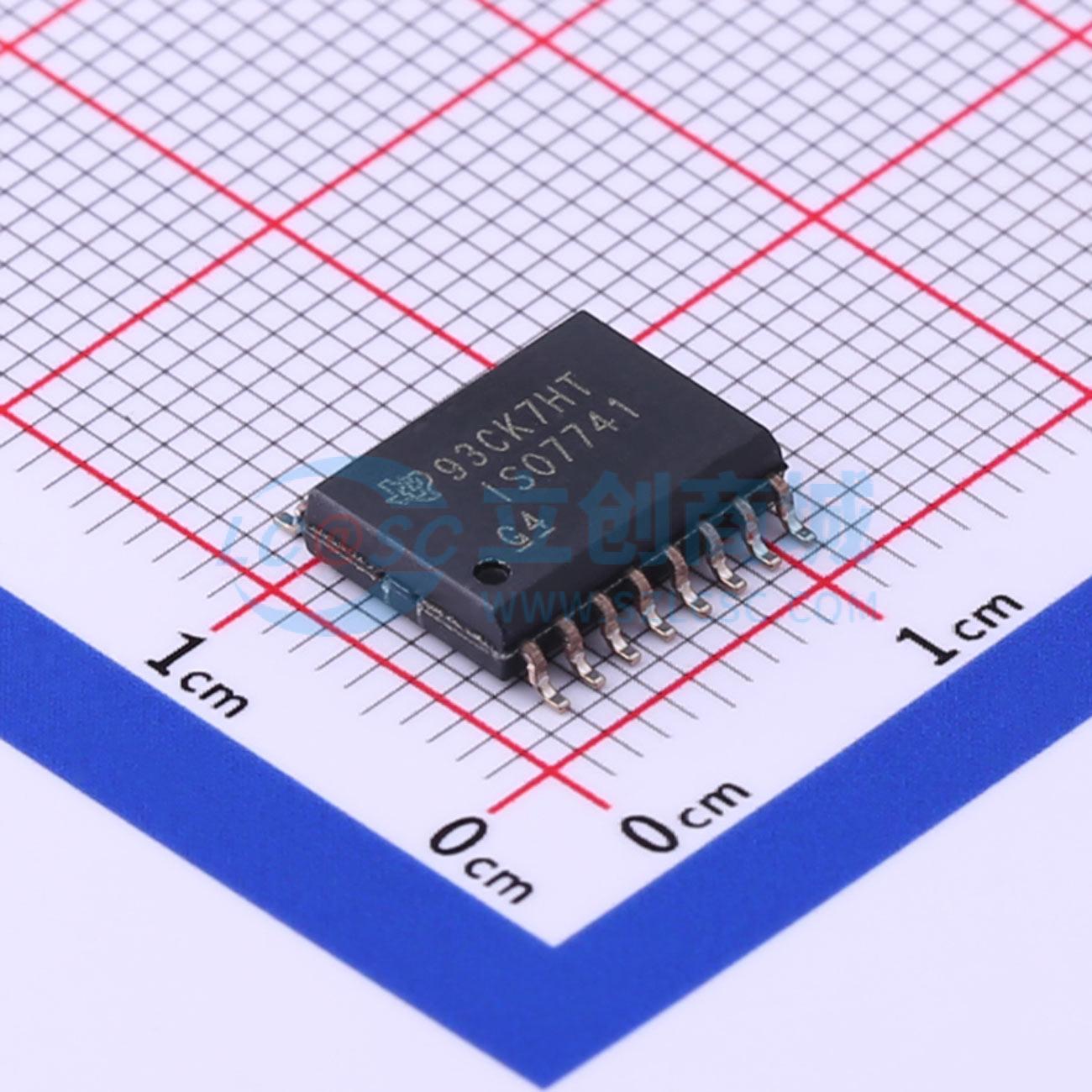 IC Cách Ly Số ISO7741DWR TI SOIC-16-300mil 100Mbps 3 Kênh - Techcore Việt Nam