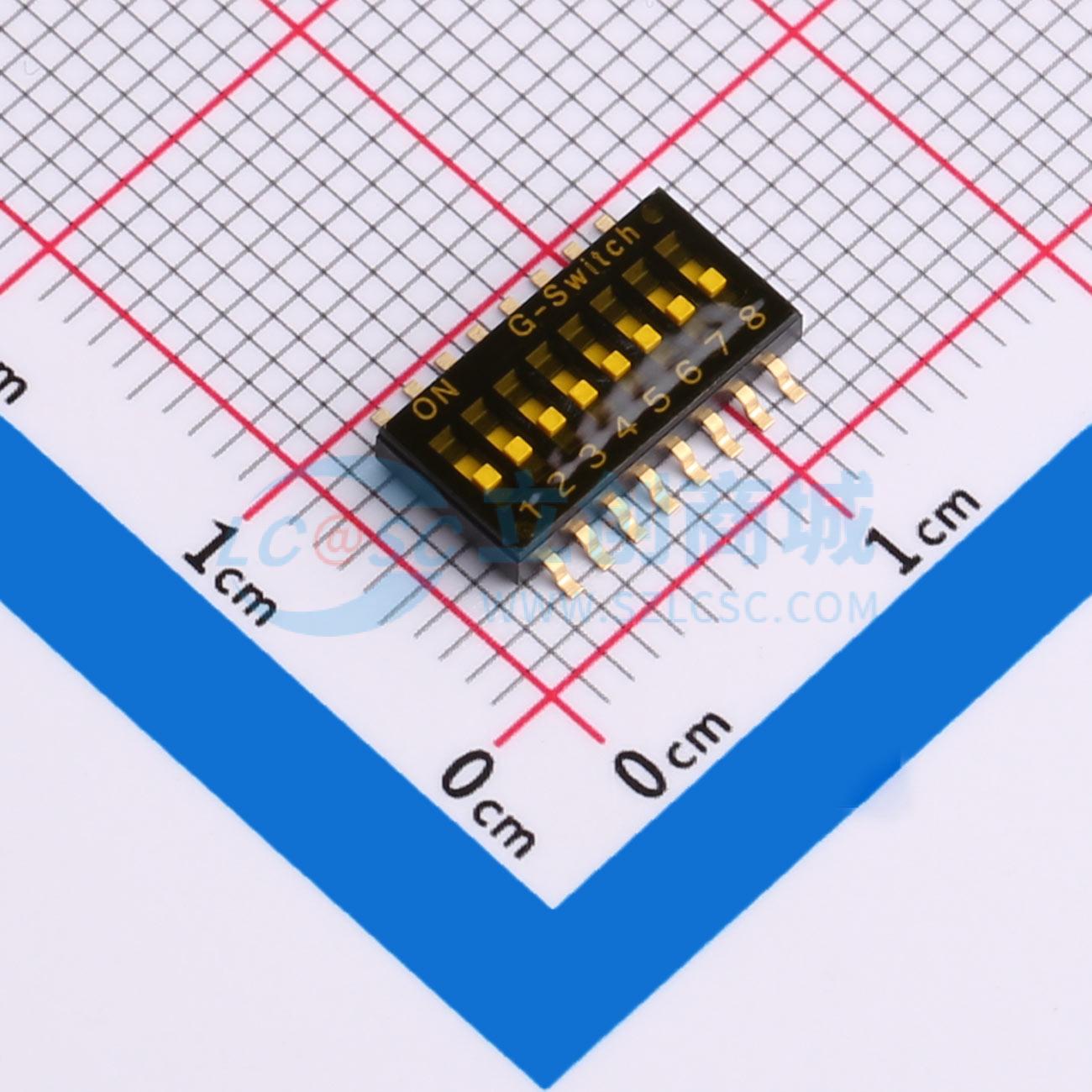 Linh kiện điện tử DV7SA-08F-01 SMD,P=1.27mm - Techcore Việt Nam