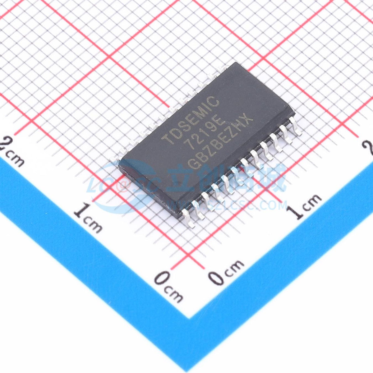 IC điều khiển LED 7 đoạn MAX7219EWG-TD SOIC-24 SOIC-24 1V - Techcore Việt Nam