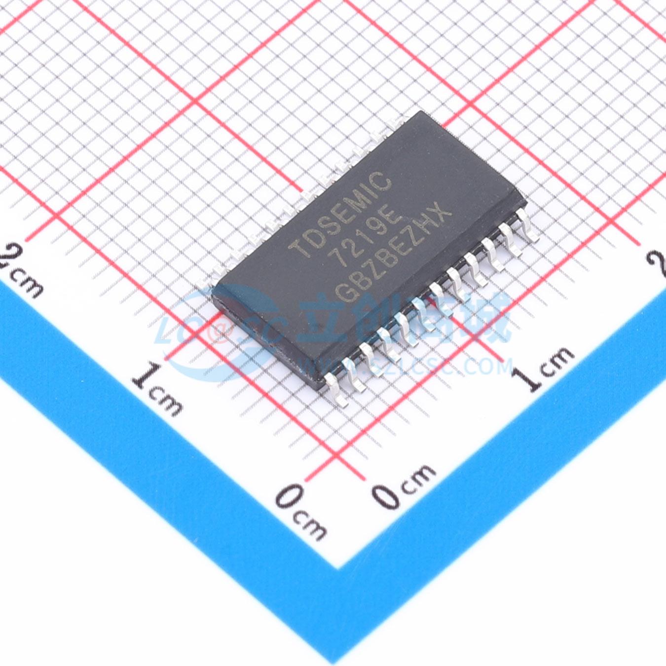 IC điều khiển LED 7 đoạn MAX7219EWG-TD SOIC-24 SOIC-24 1V - Techcore Việt Nam