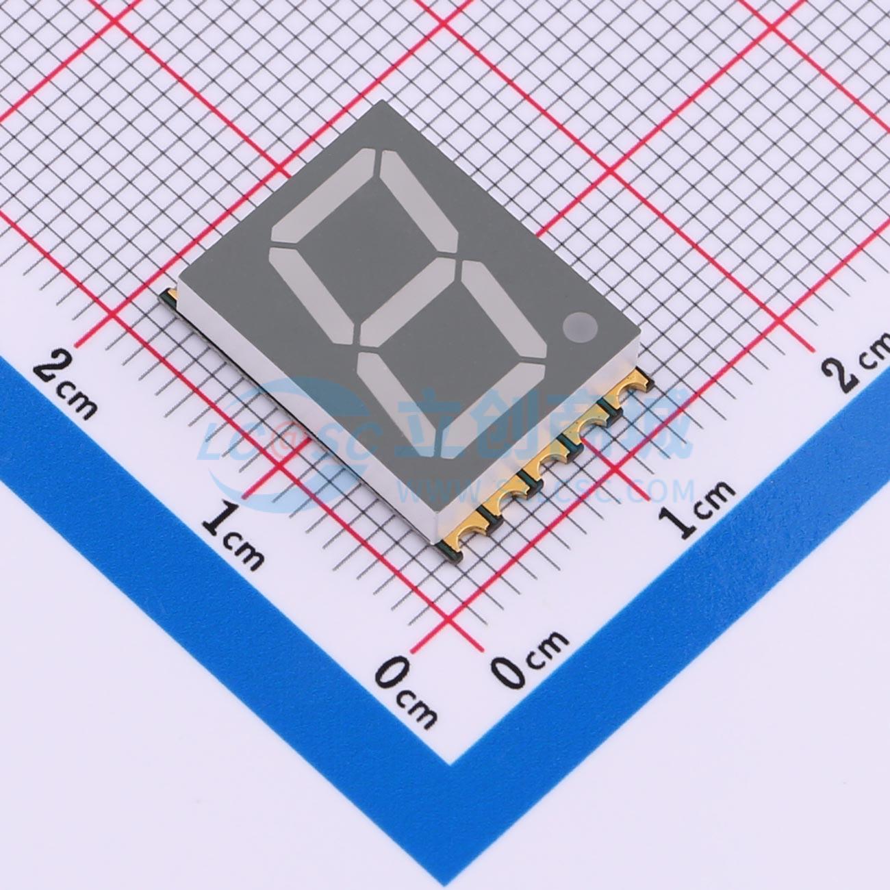 LED 7 đoạn GS5111CW-G Guangcai Display SMD,17.5x12.3mm Cathode chung - Techcore Việt Nam