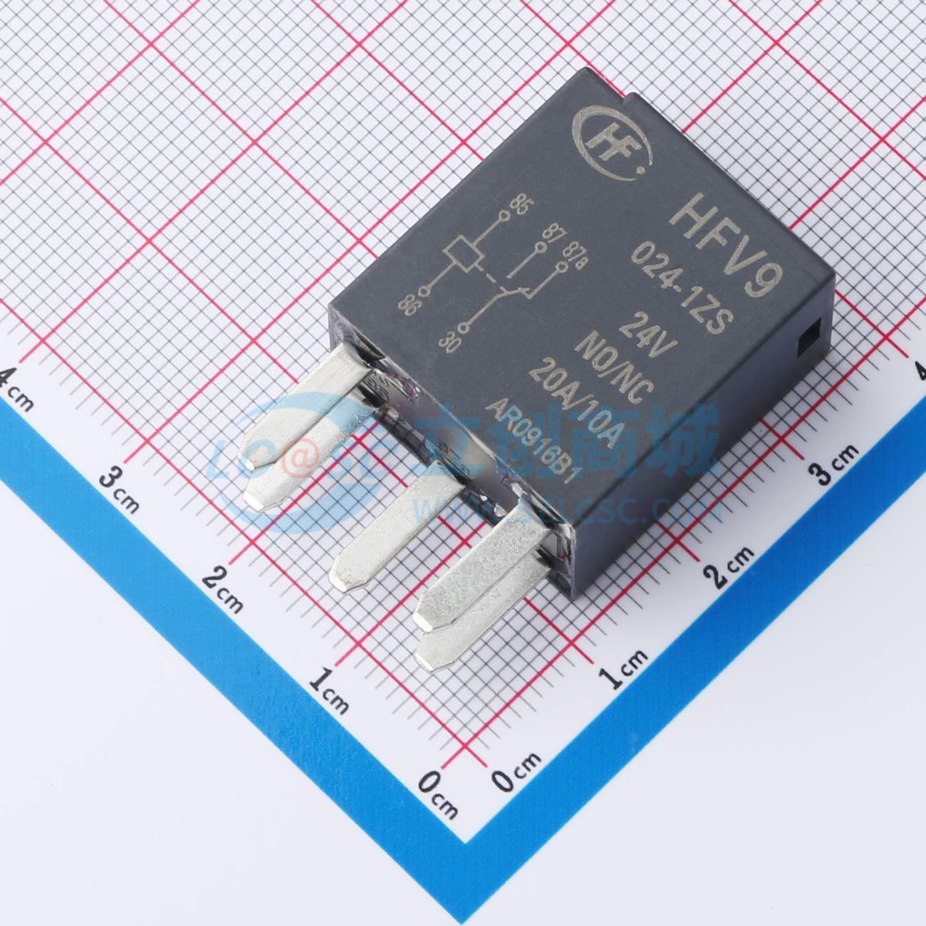 Rơ-le điện tử HFV9/024-1ZS HF 24V DIP-5 - Techcore Việt Nam