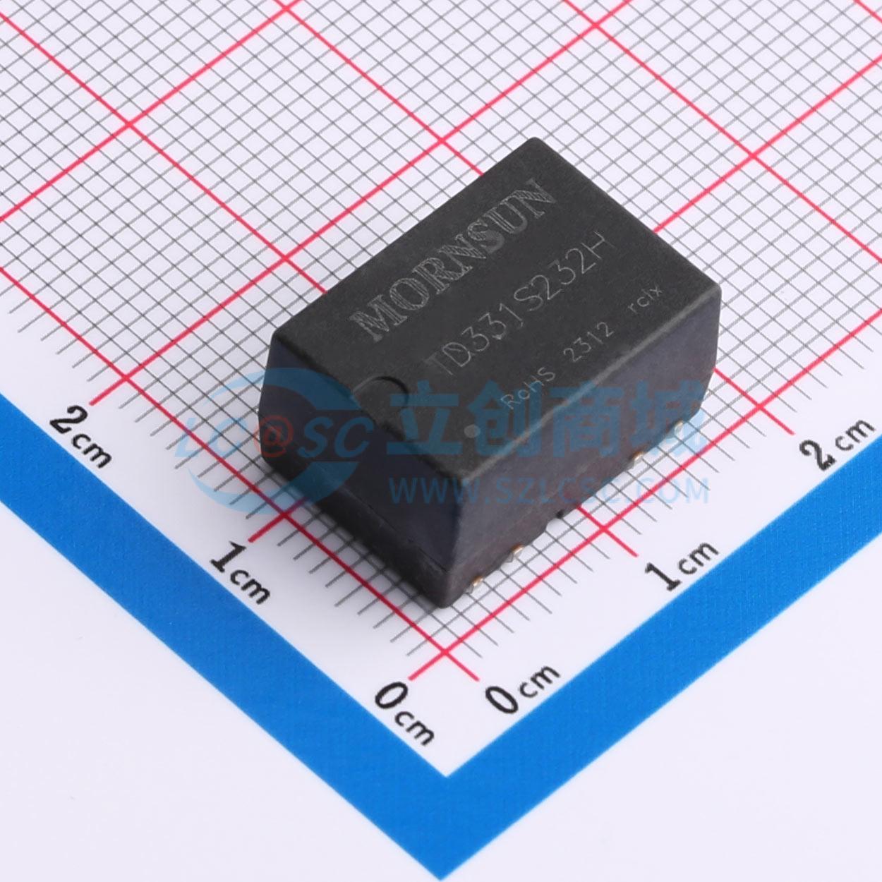 IC Thu Phát RS232 Cách Ly Tích Hợp Nguồn TD331S232H MORNSUN SMD-12P - Techcore Việt Nam