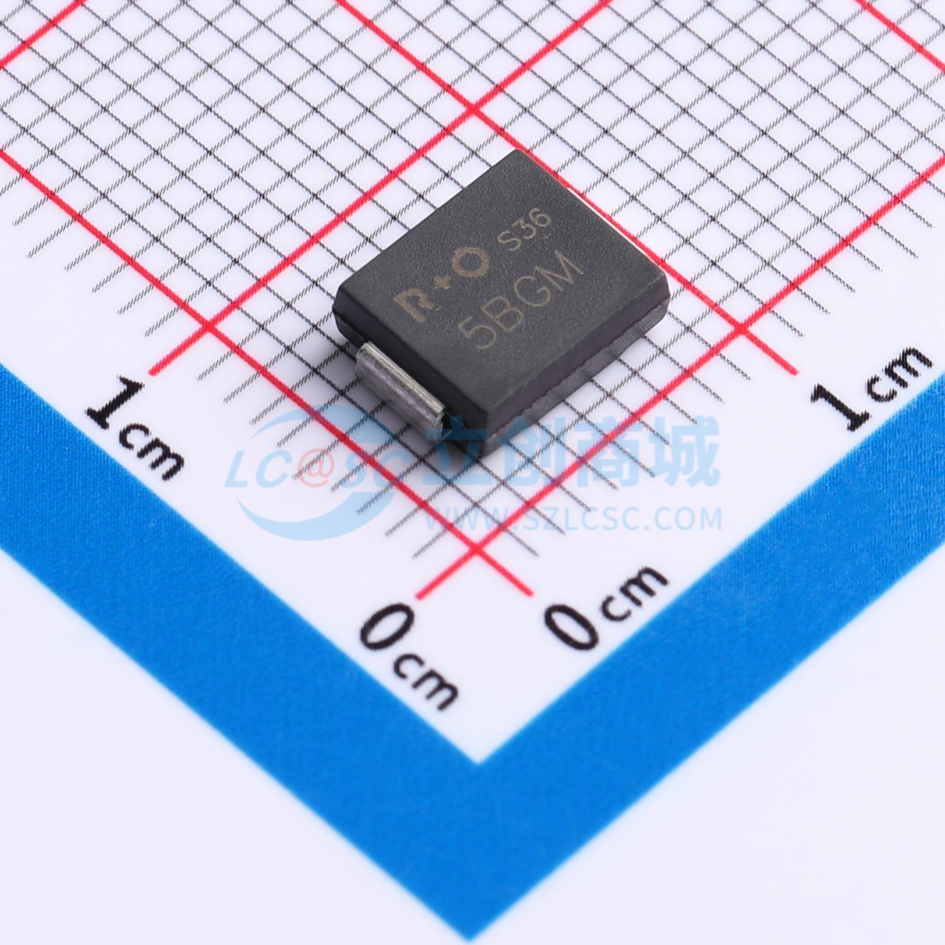 Diode bảo vệ TVS/ESD 5.0SMDJ64CA R+O SMC 64V - Techcore Việt Nam