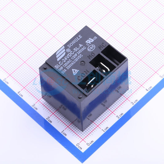 Rơ-le điện tử SLC-24VDC-SL-A SONGLE 24V THT,32.2x27.6mm - Techcore Việt Nam