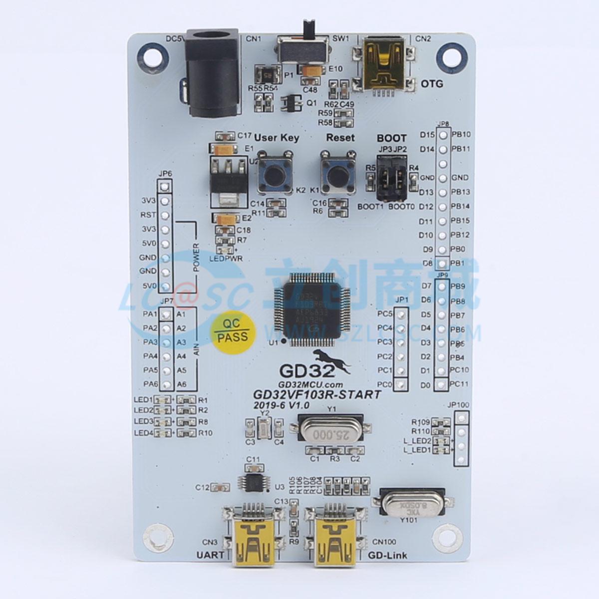Bo mạch phát triển GD32VF103R-START GigaDevice - Techcore Việt Nam