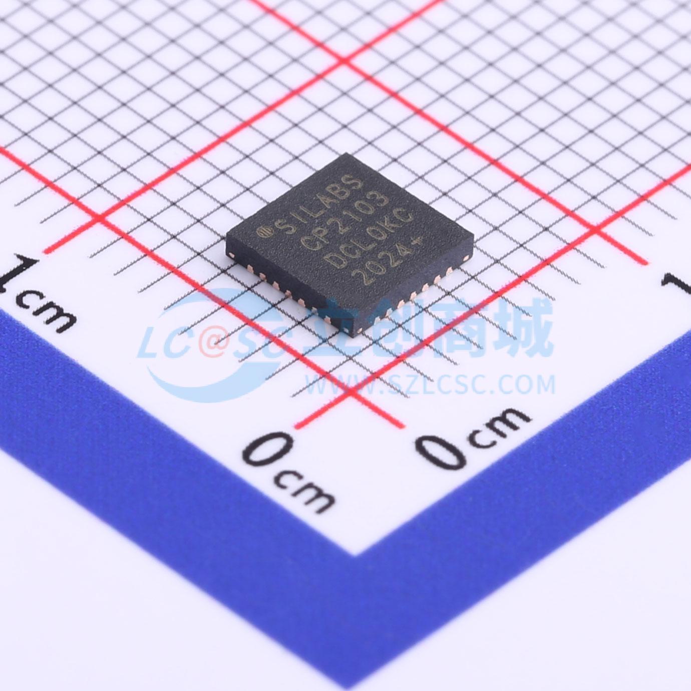 IC giao tiếp USB CP2103-GMR SKYWORKS/SILICON LABS QFN-28-EP(5x5) - Techcore Việt Nam