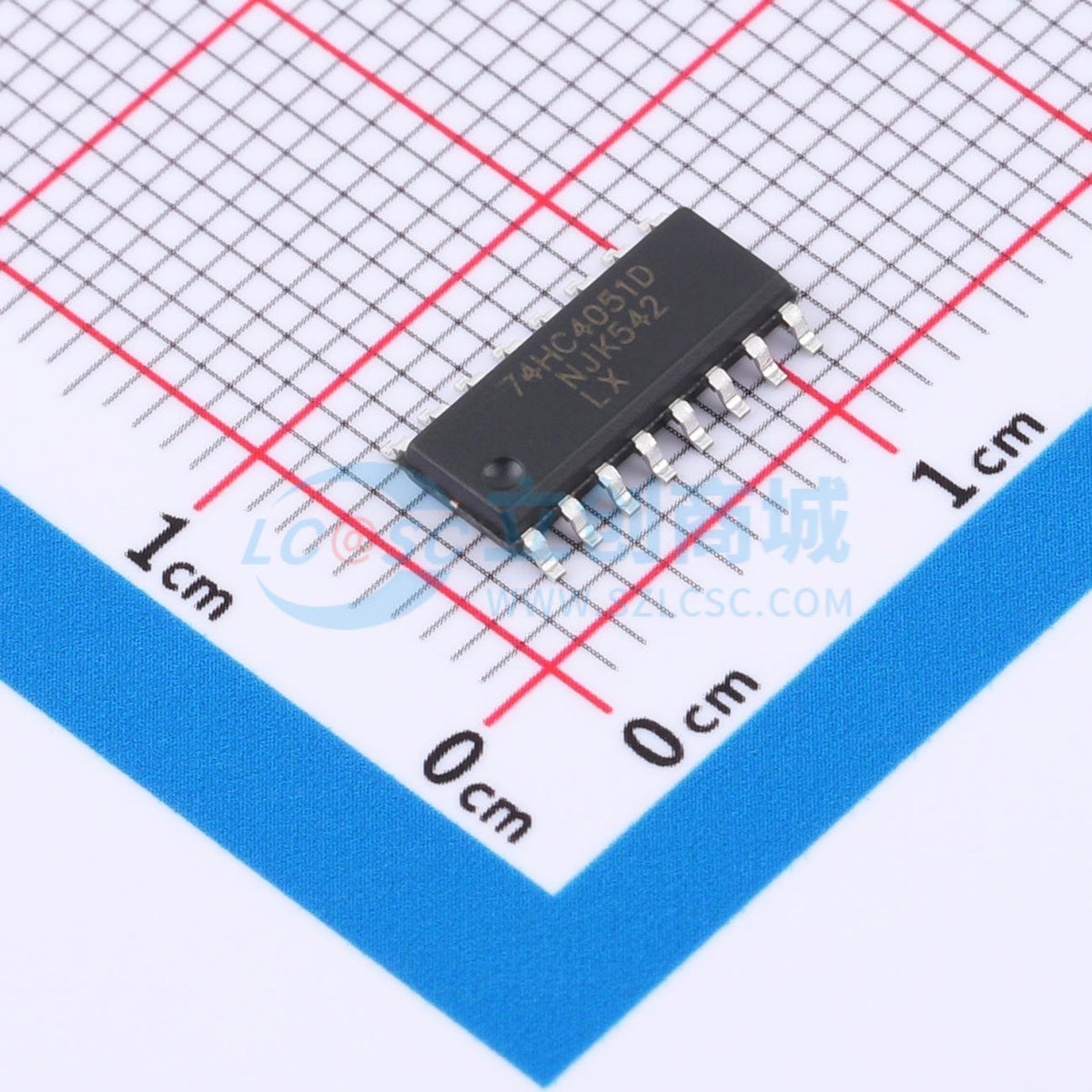 Linh kiện điện tử 74HC4051D(LX) LX SOP-16 - Techcore Việt Nam