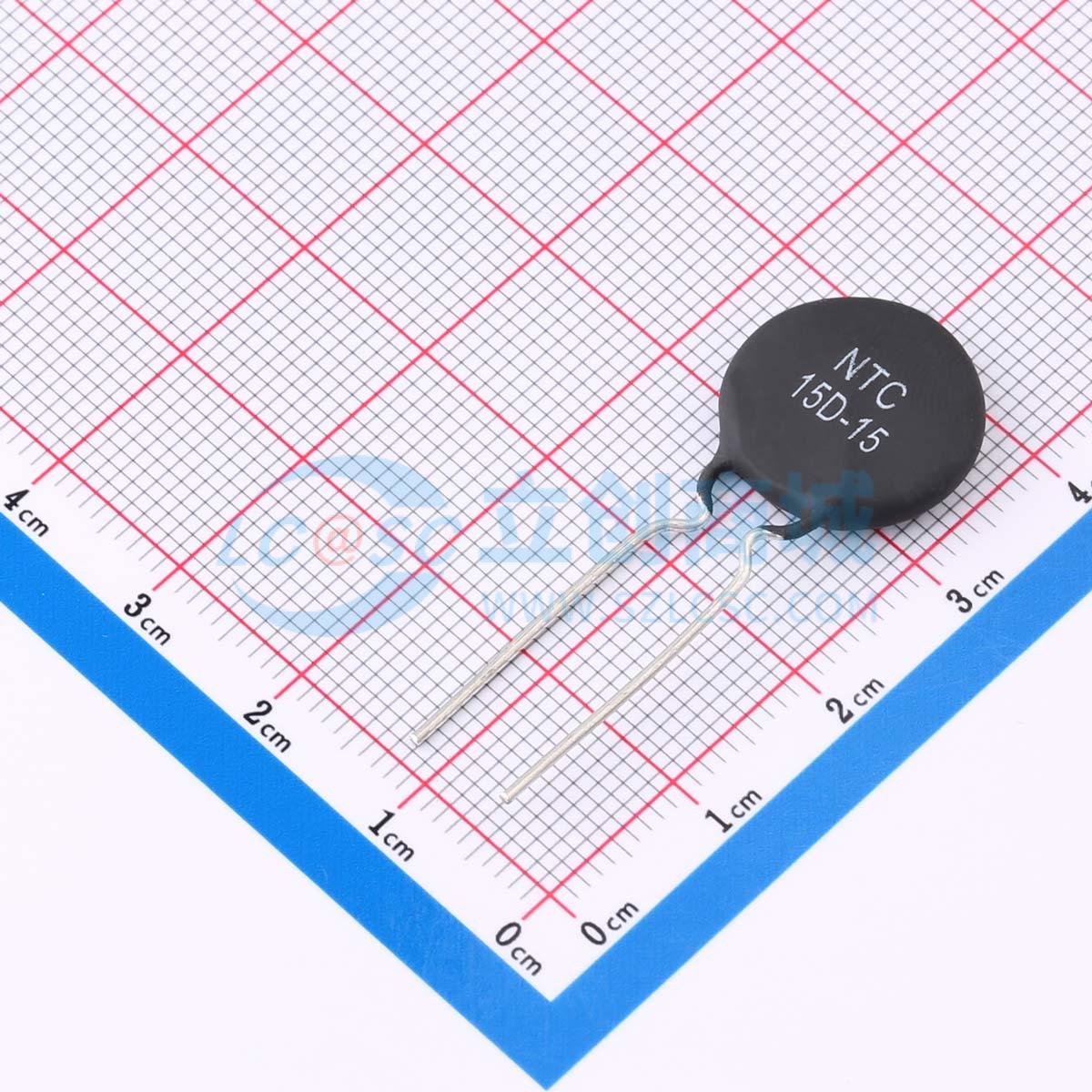 Điện trở nhiệt NTC NTC15D-15 RUILON Xuyên lỗ, P=7.5mm 15Ω 3.5W - Techcore Việt Nam