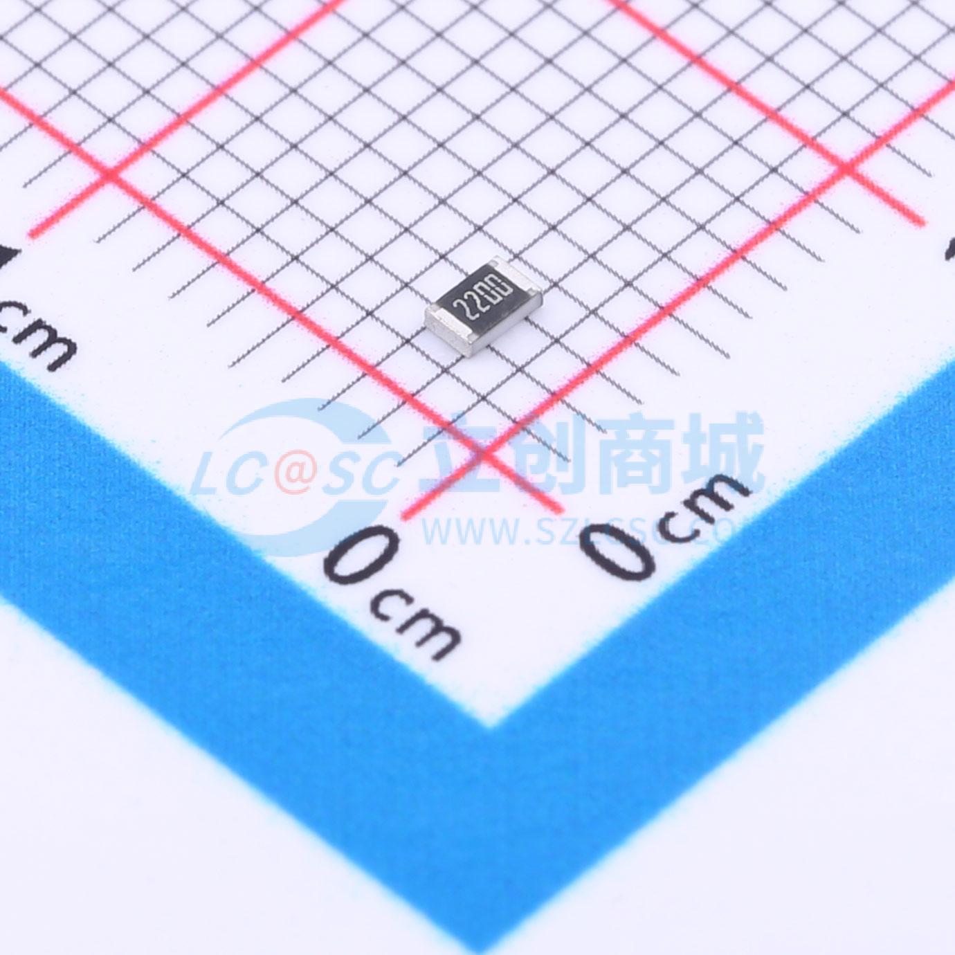 Điện Trở Dán SMD 0805W8F2200T5E UNI-ROYAL 0805 220Ω ±1% 125mW - Techcore Việt Nam
