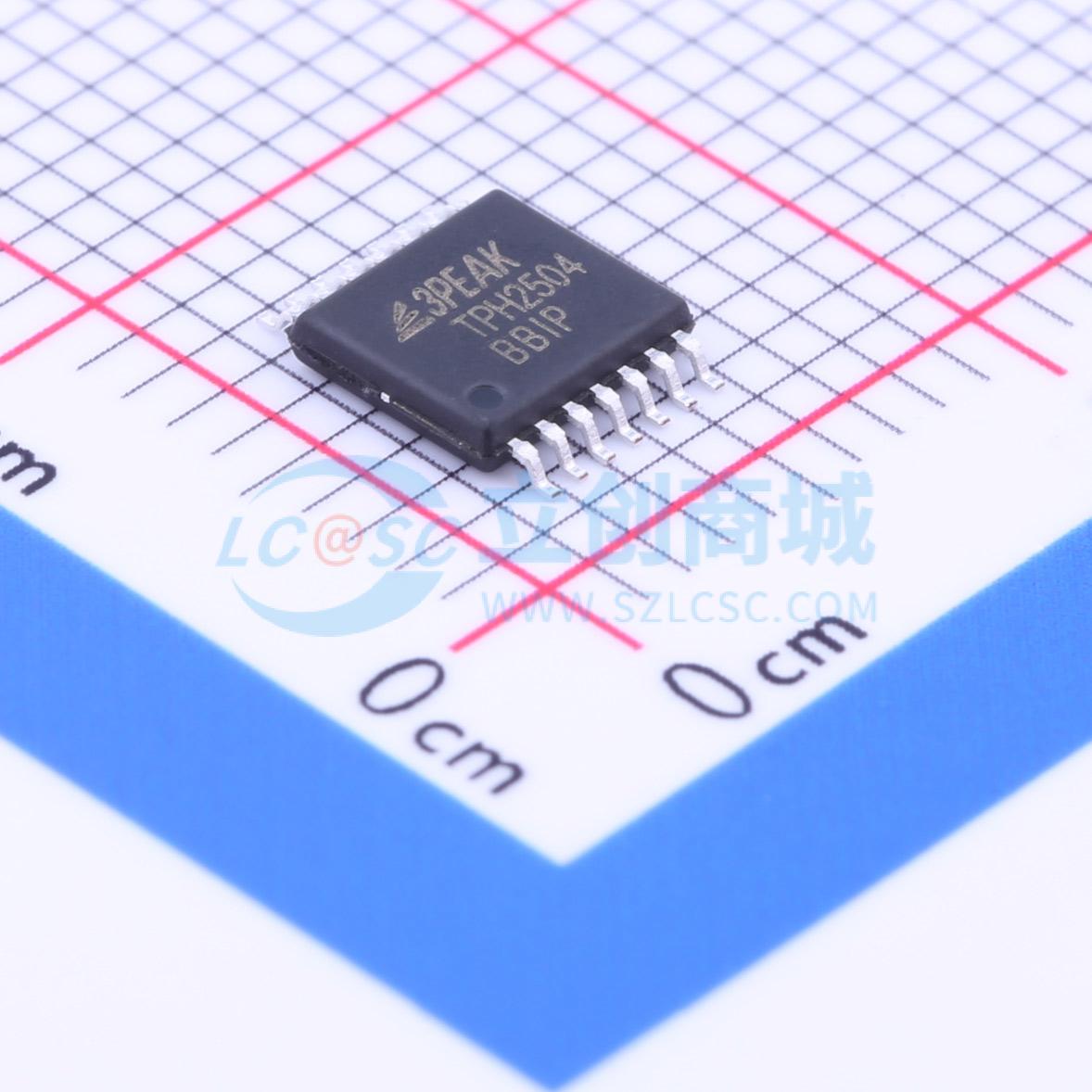 IC Khuếch Đại Thuật Toán TPH2504-TR 3PEAK TSSOP-14 4 kênh Rail-to-Rail 120 MHz - Techcore Việt Nam
