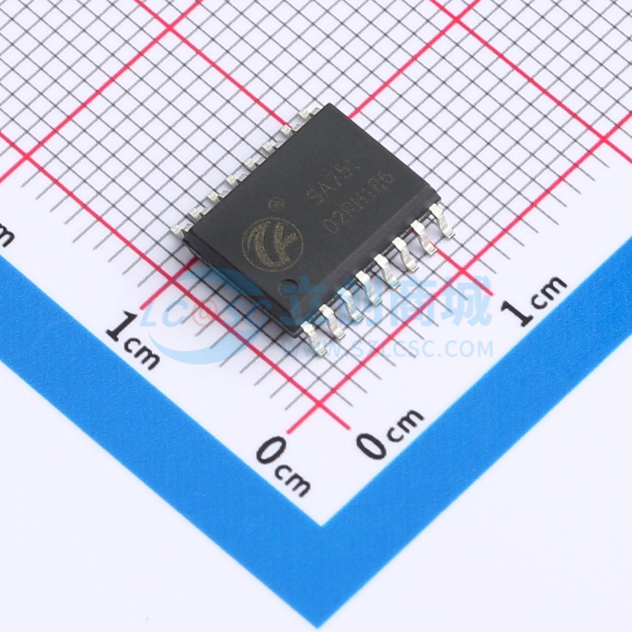 IC Khuếch Đại Chức Năng Đặc Biệt SA571WS16ARBQ GR SOP-16-300MIL 1 kênh - Techcore Việt Nam