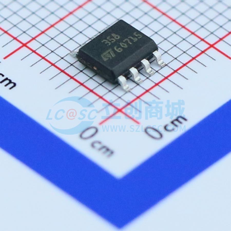 IC Khuếch Đại Thuật Toán LM358DT STMicroelectronics SO-8 2 kênh 1.1 MHz - Techcore Việt Nam