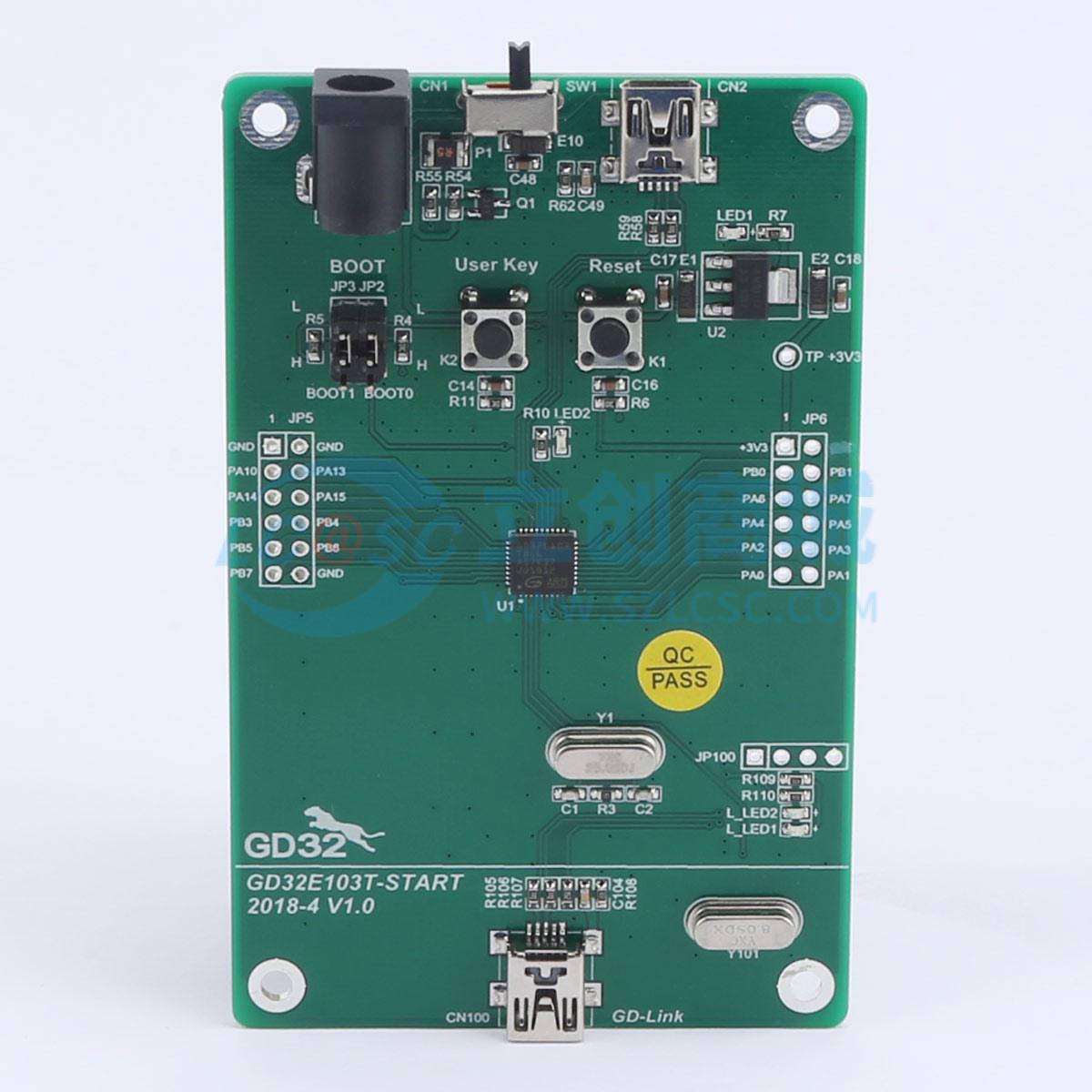 Bo mạch phát triển GD32E103T-START GigaDevice - Techcore Việt Nam