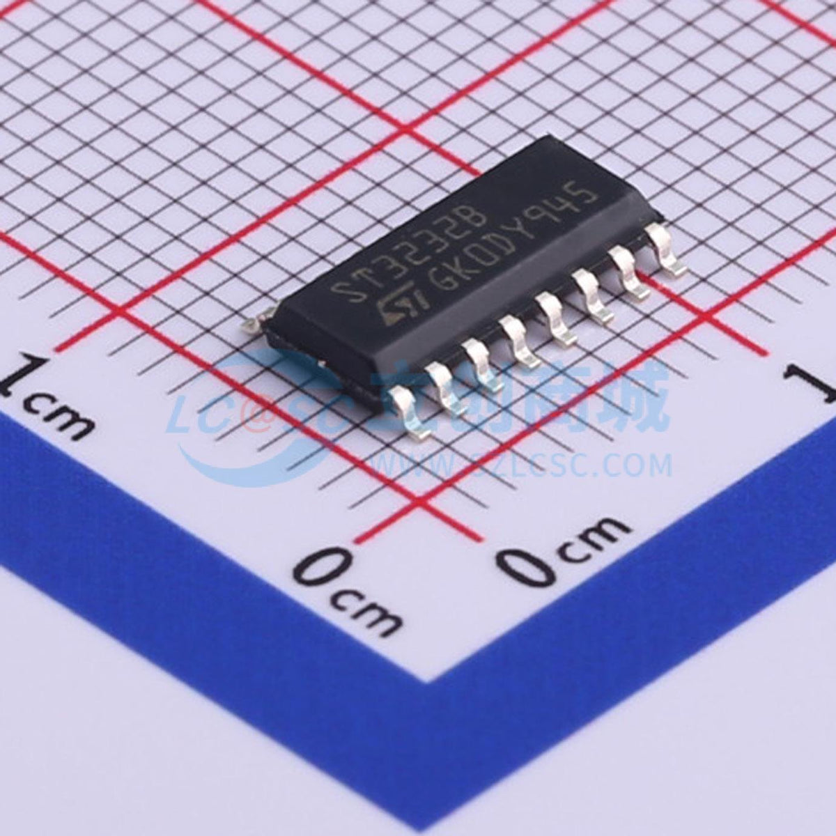 IC giao tiếp RS-232 ST3232BDR STMicroelectronics SO-16 - Techcore Việt Nam