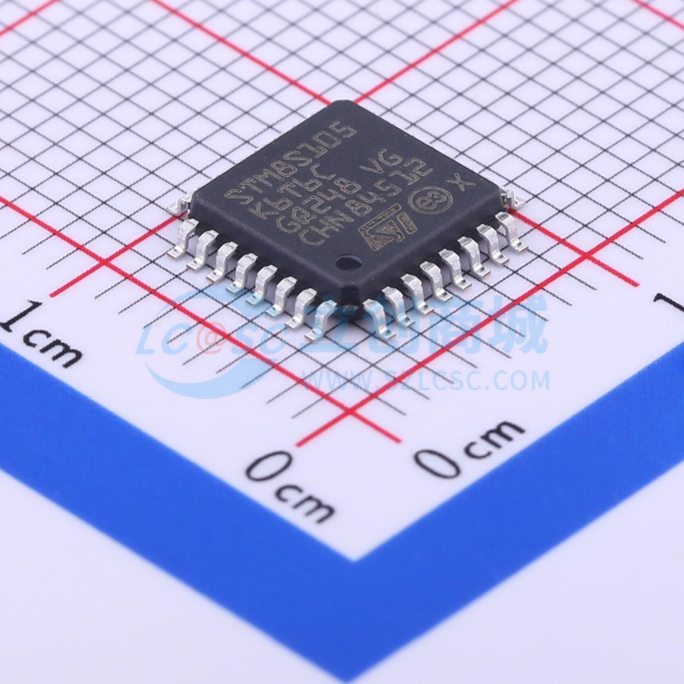 Vi điều khiển MCU STM8S105K6T6C STMicroelectronics LQFP-32(7x7) - Techcore Việt Nam