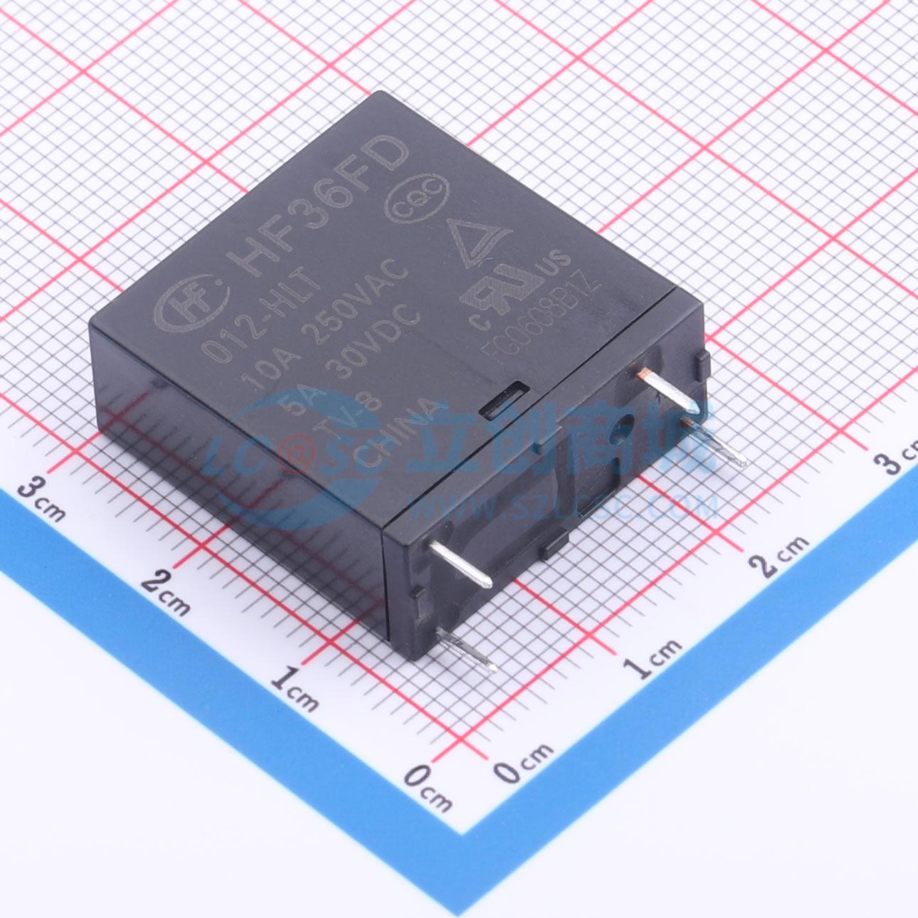 Rơ-le điện tử HF36FD/012-HLT HF - Techcore Việt Nam