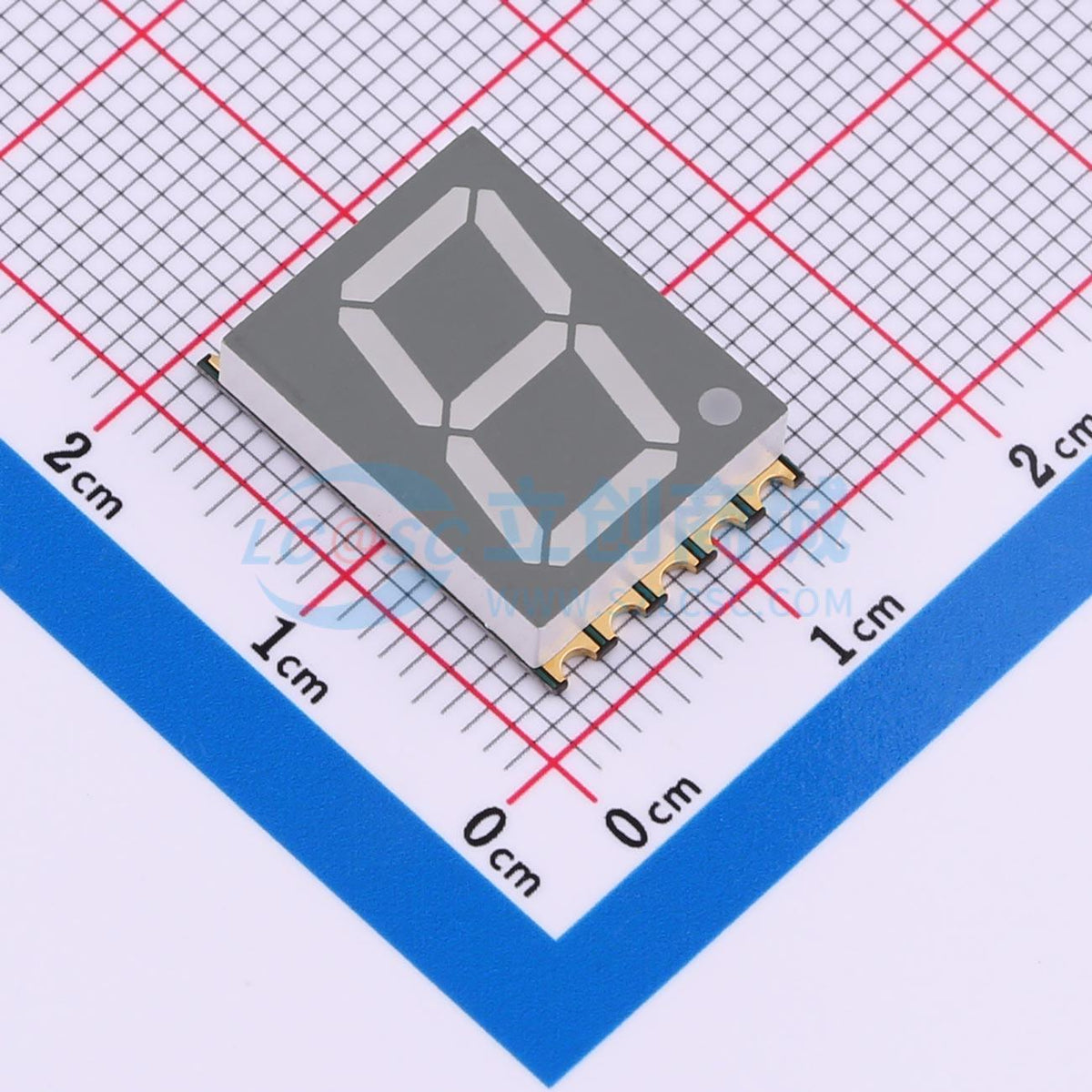 LED 7 đoạn GS5111AB-G Guangcai Display SMD,17.5x12.3mm - Techcore Việt Nam