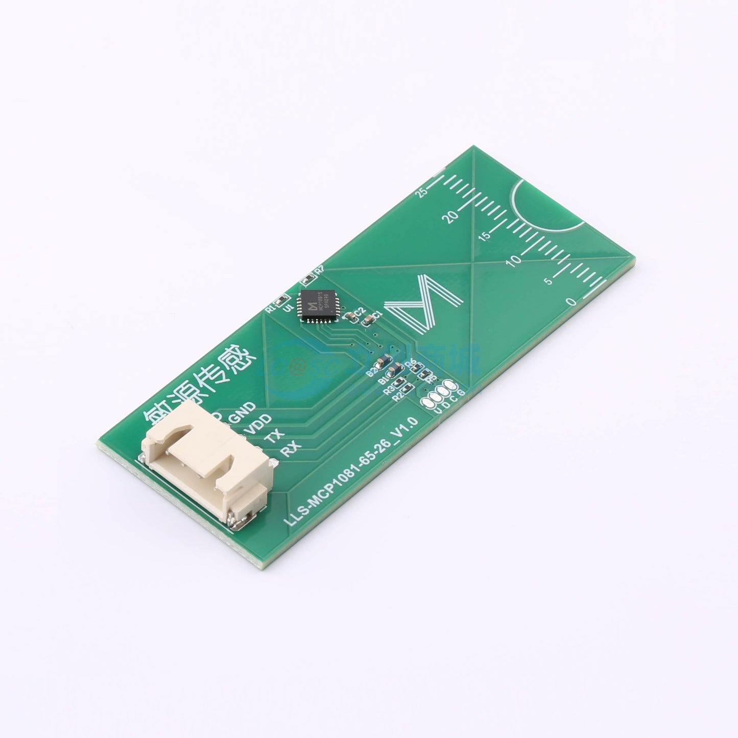 Module cảm biến LLS-MCP1081-65-26 Mysentech SMD-4P, 65x26mm 2.3V~5.5V UART - Techcore Việt Nam