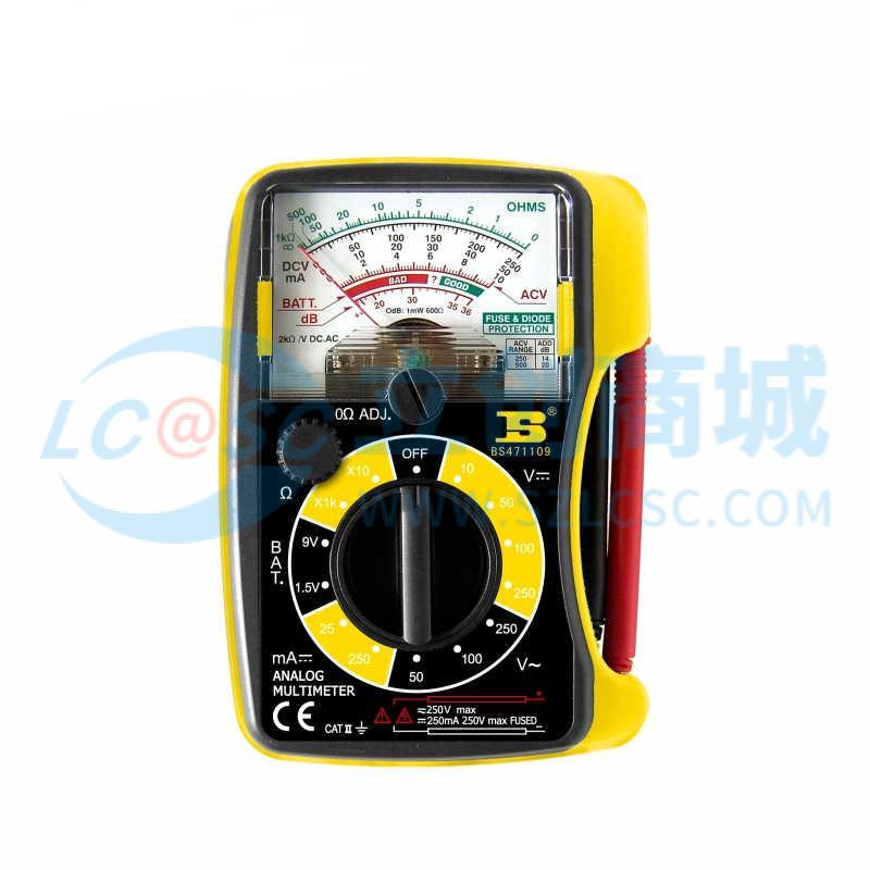 Đồng hồ vạn năng BS471109 BOSI Kiểm tra pin Dùng Cho Đo Kiểm Điện Tử - Techcore Việt Nam