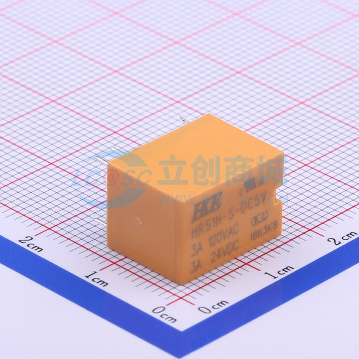 Rơ-le tín hiệu HRS1H-S-DC5V HKE 5V DIP,15.6x10.6mm - Techcore Việt Nam