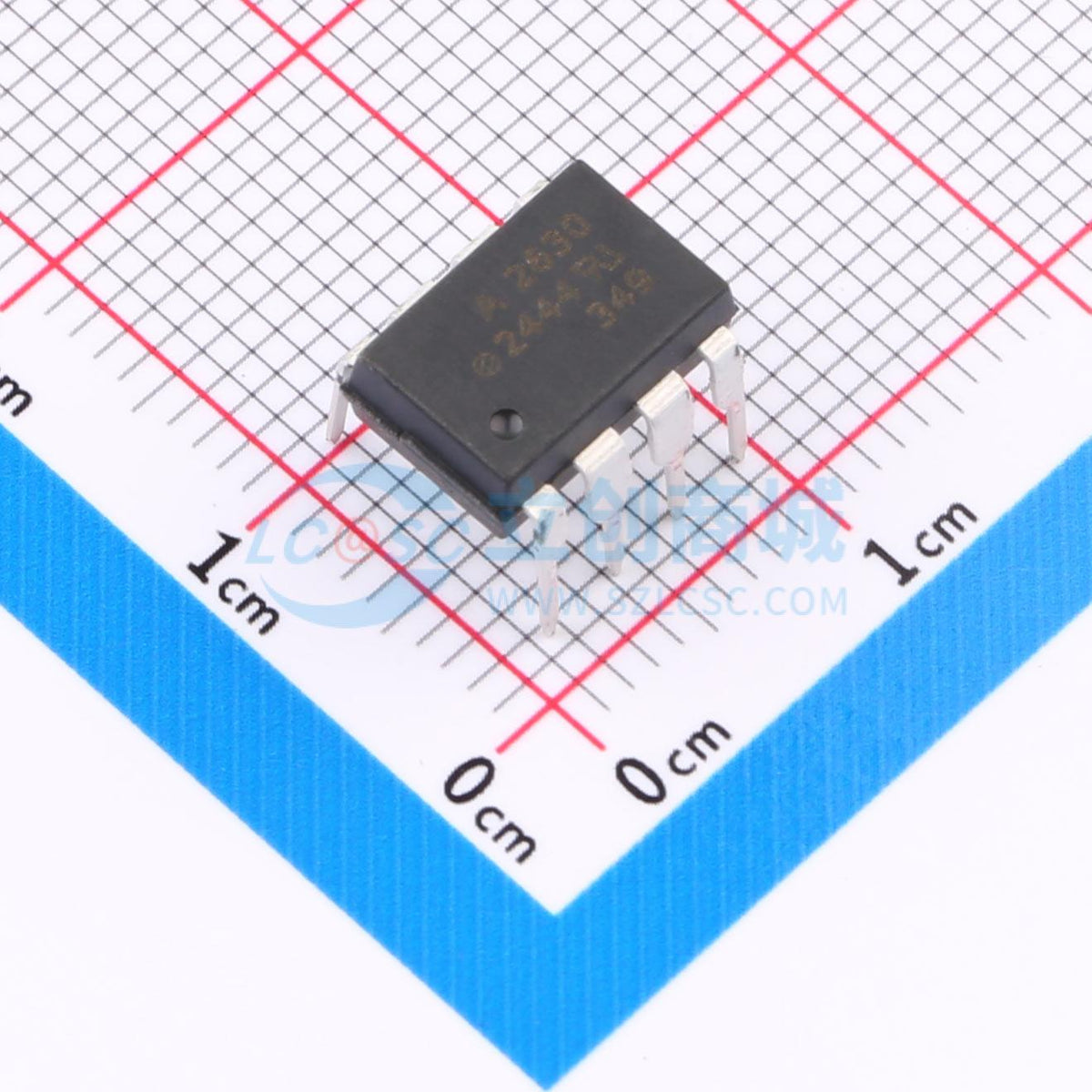 Optocoupler logic HCPL-2630-000E Broadcom DIP-8 - Techcore Việt Nam