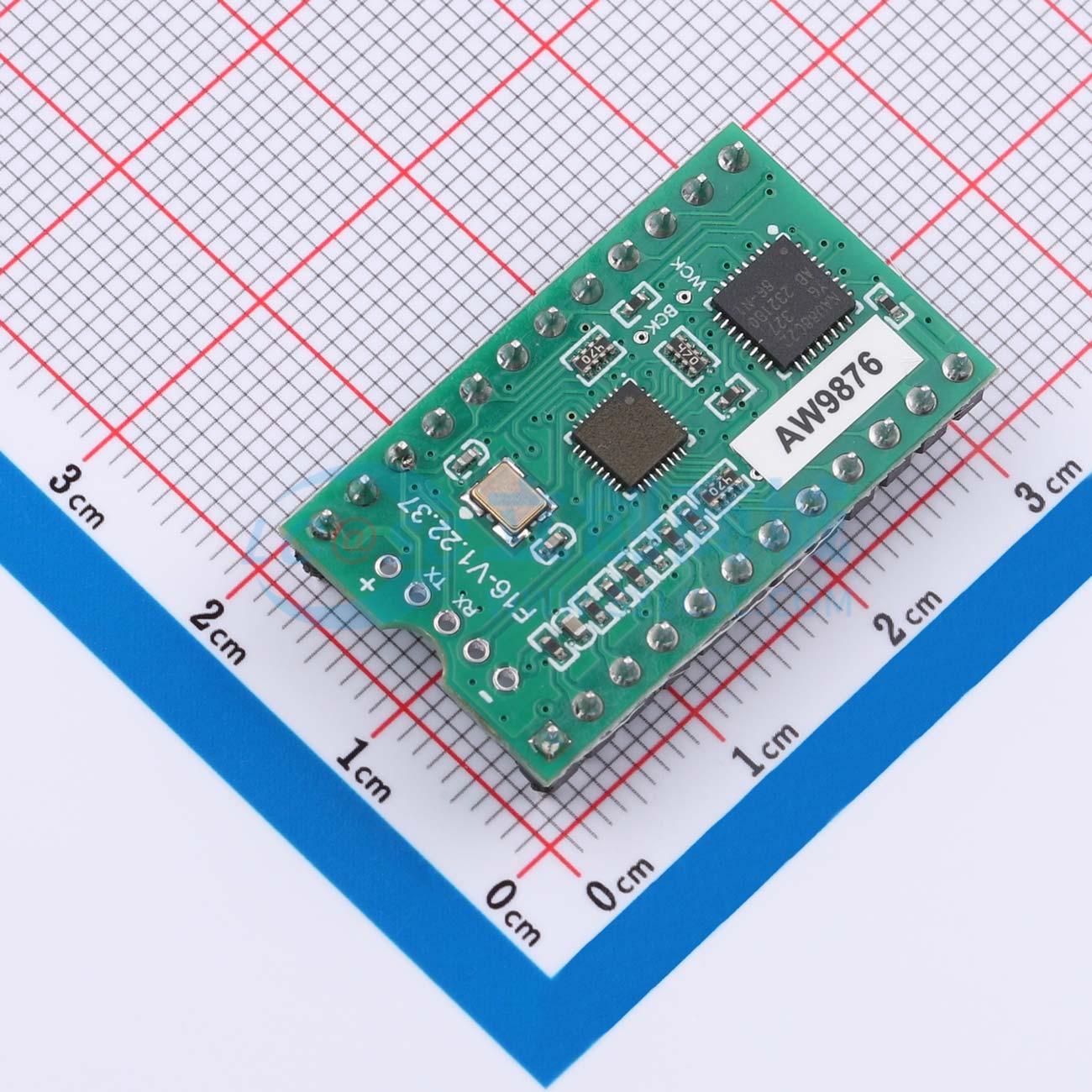 Module Xử Lý Âm Thanh DSP F16-24FX HANMUS DIP,31.1x18mm - Techcore Việt Nam
