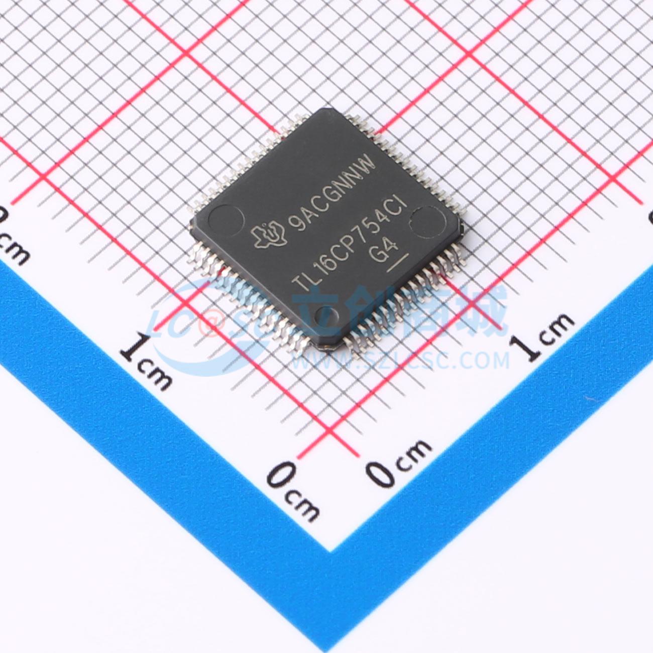 Linh kiện điện tử TL16CP754CIPM Texas Instruments LQFP-64(10x10) - Techcore Việt Nam