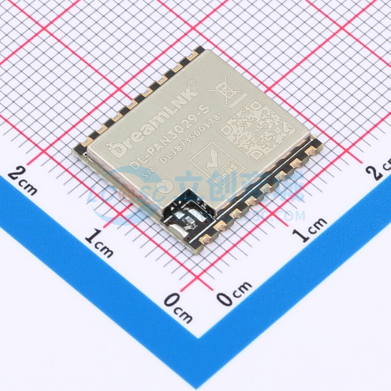 Module RF DL-PAN3029-S-433S DreamLNK SMD 17.1x16.1mm 433MHz - Techcore Việt Nam