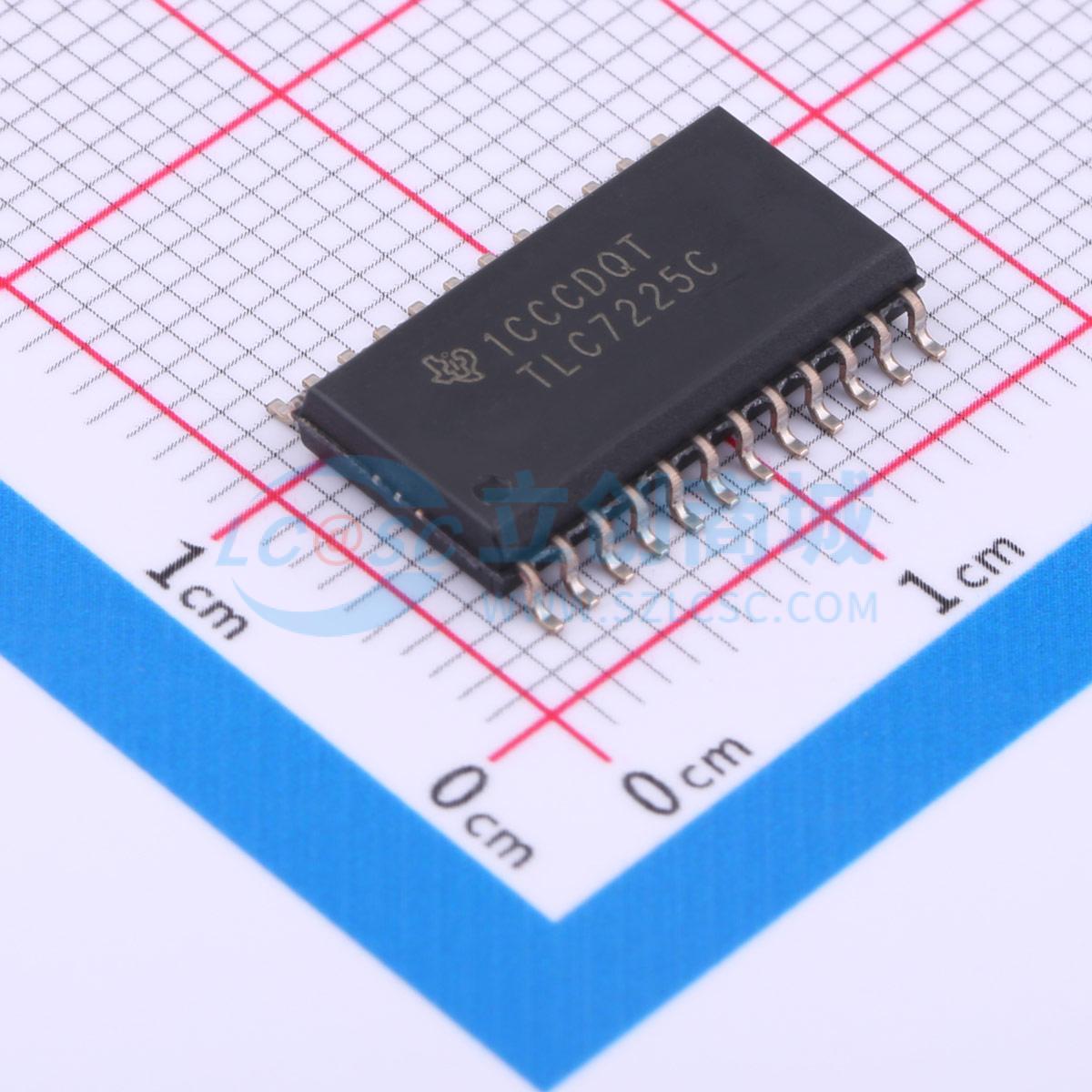 IC DAC TLC7225CDWR SOIC-24-300mil - Techcore Việt Nam