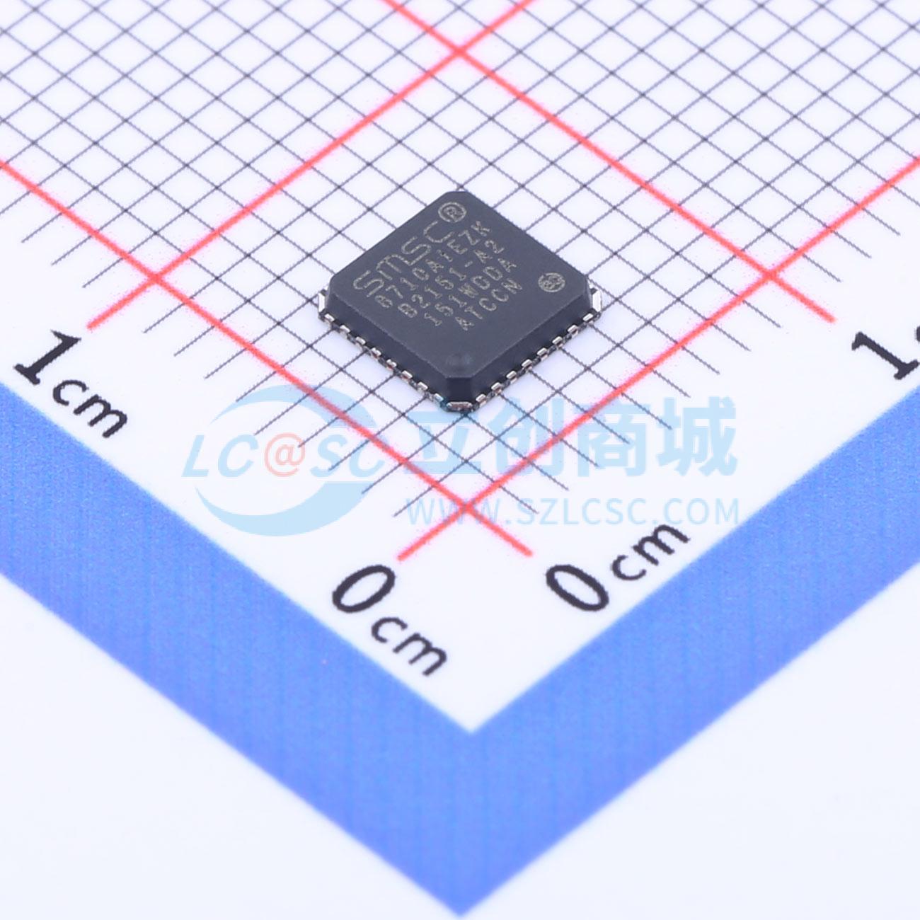 IC giao tiếp LAN8710AI-EZK-TR MICROCHIP QFN-32-EP(5x5) - Techcore Việt Nam