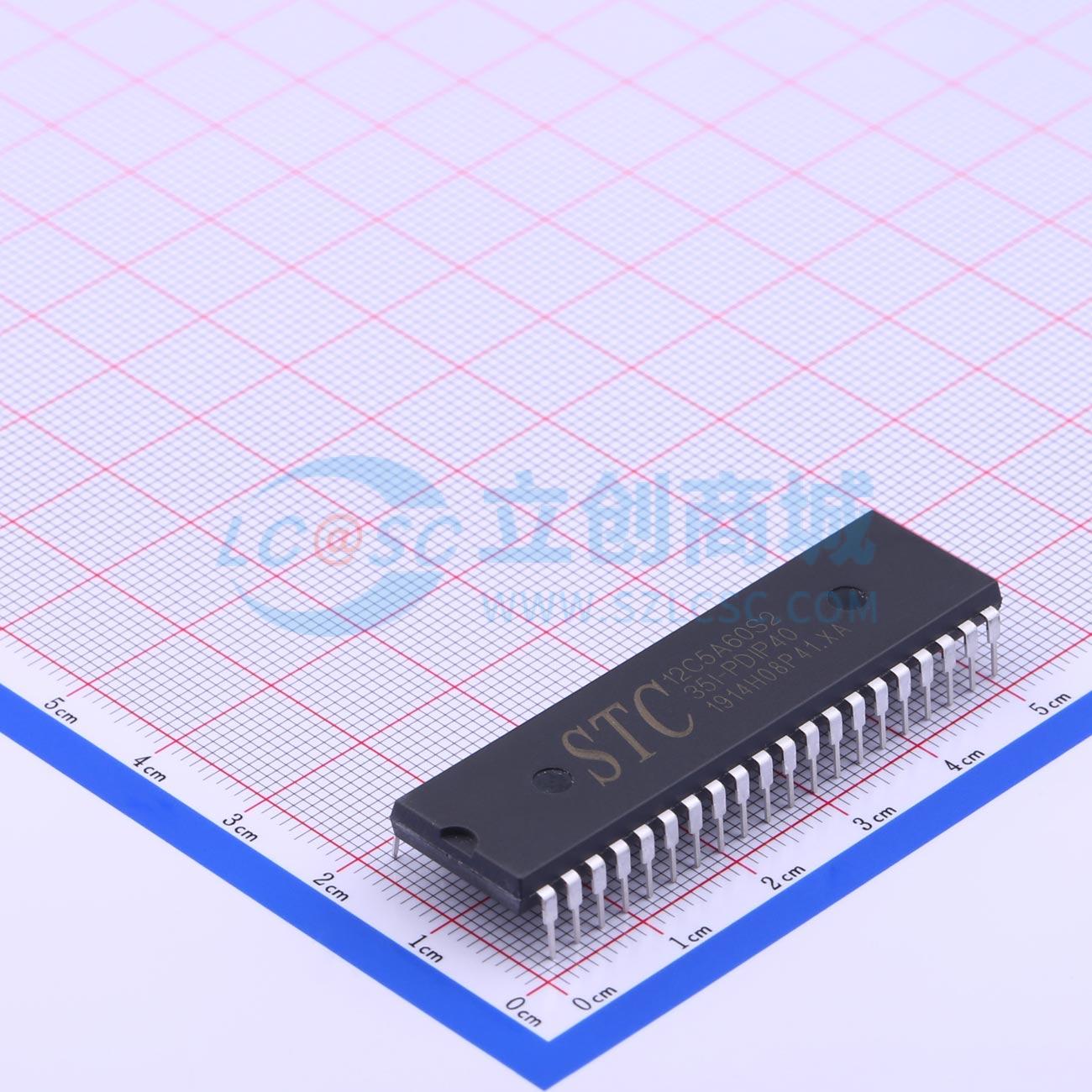 Vi điều khiển MCU STC12C5A60S2-35I-PDIP40 DIP-40 - Techcore Việt Nam