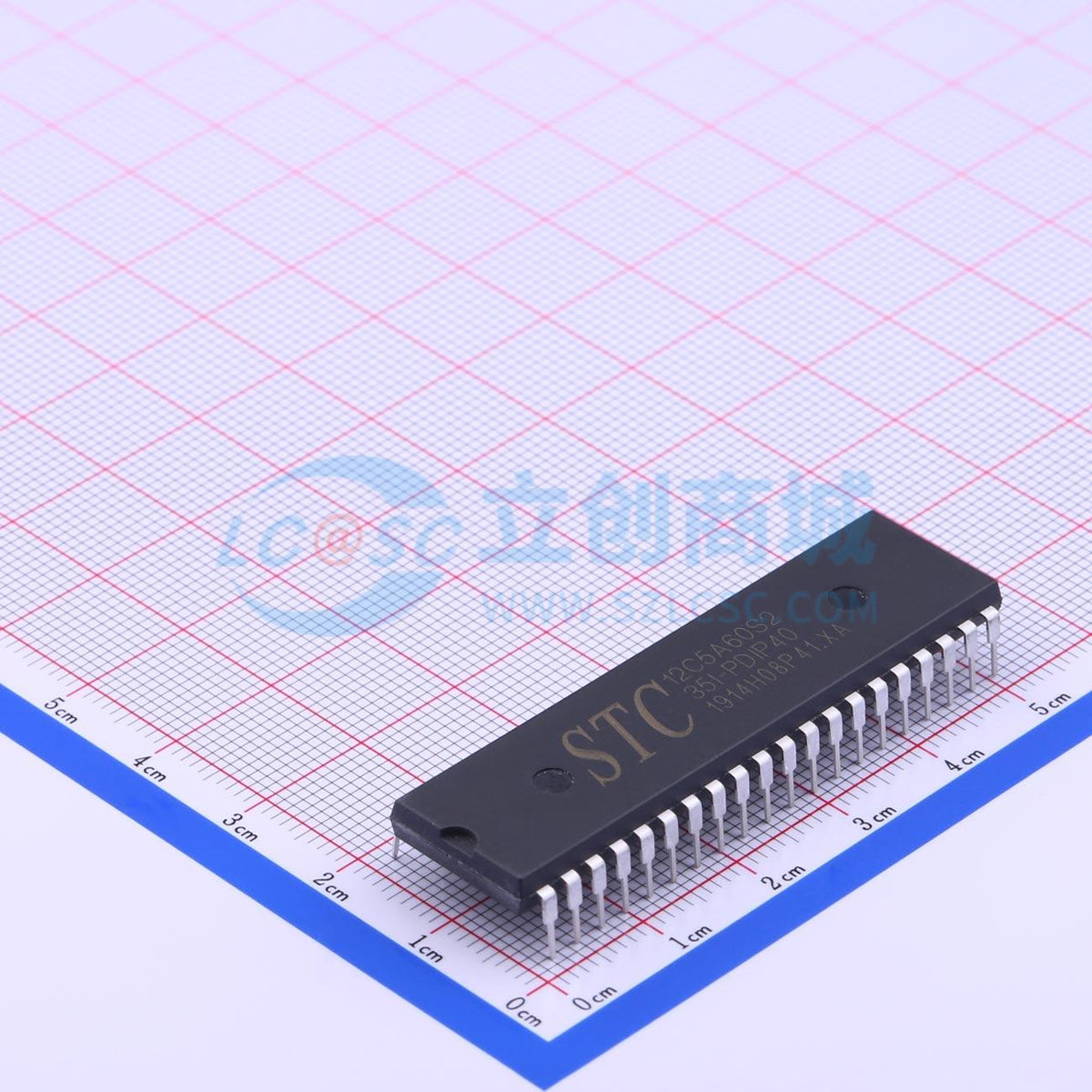 Vi điều khiển MCU STC12C5A60S2-35I-PDIP40 DIP-40 - Techcore Việt Nam