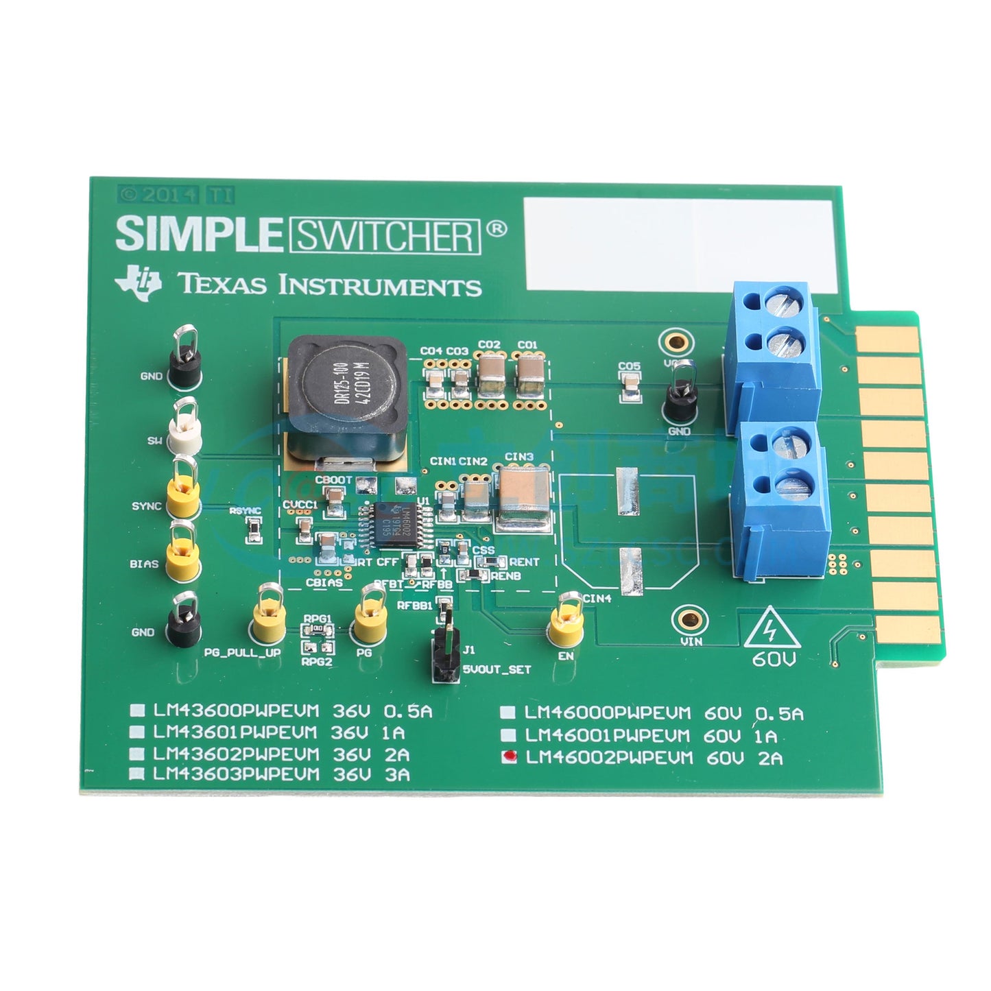 Bo mạch phát triển LM46002PWPEVM TI - Techcore Việt Nam