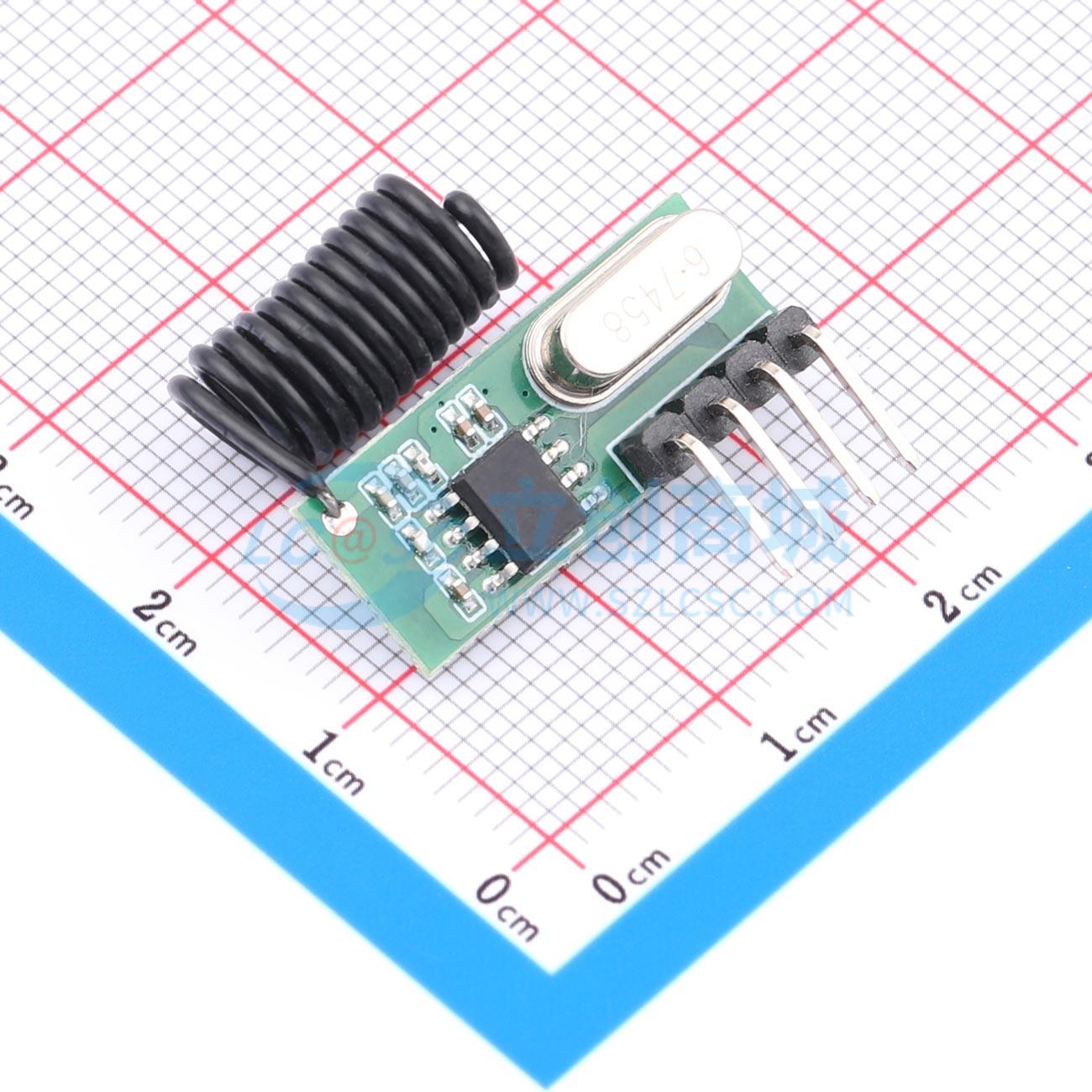 Module RF RX480RE 433MHz D6 0402 T WF Xuyên lỗ 315MHz, 433.92MHz - Techcore Việt Nam