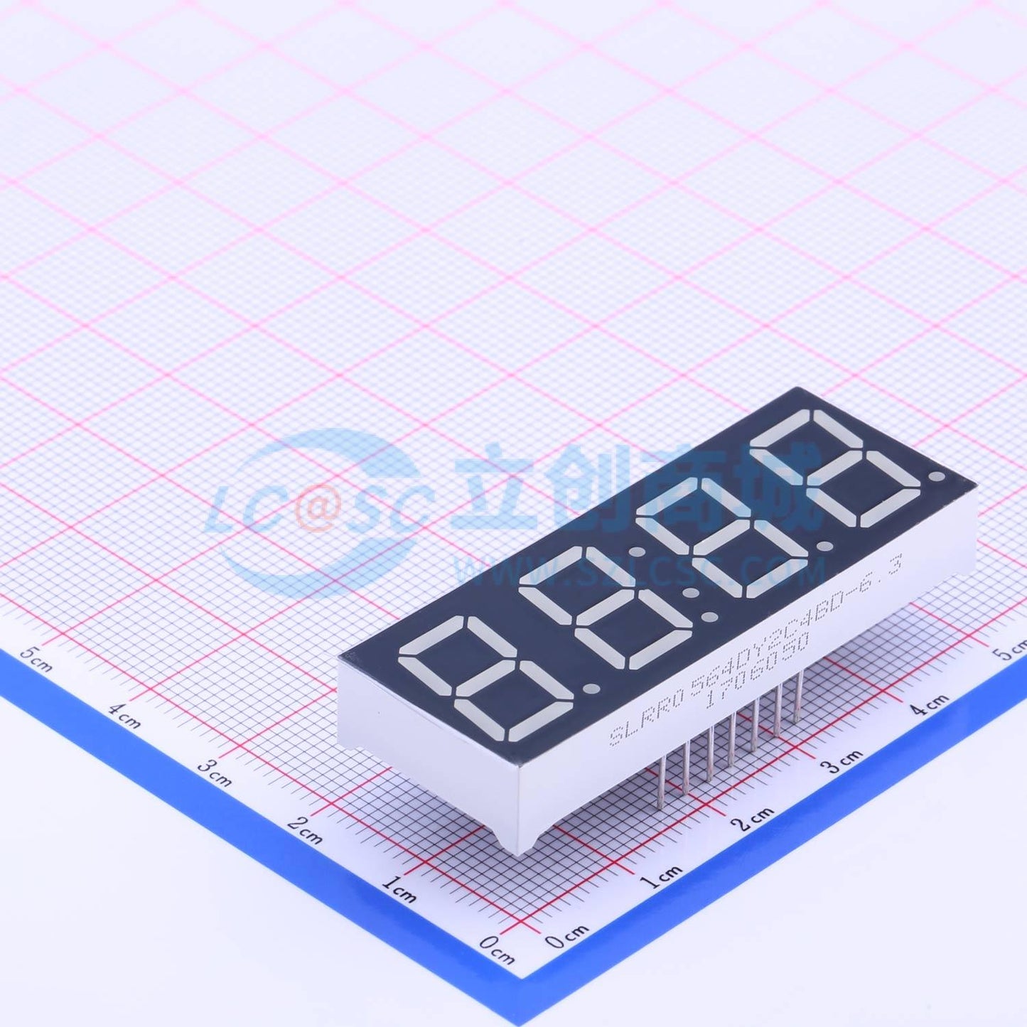 LED 7 đoạn SLRR0564DY2C4BD-6.3 SUNLIGHT Cathode chung - Techcore Việt Nam