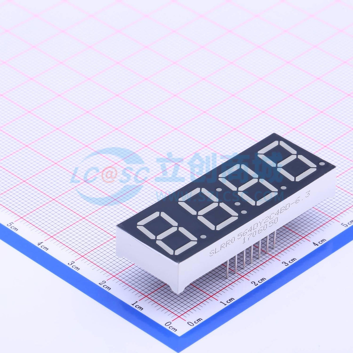 LED 7 đoạn SLRR0564DY2C4BD-6.3 SUNLIGHT Cathode chung - Techcore Việt Nam