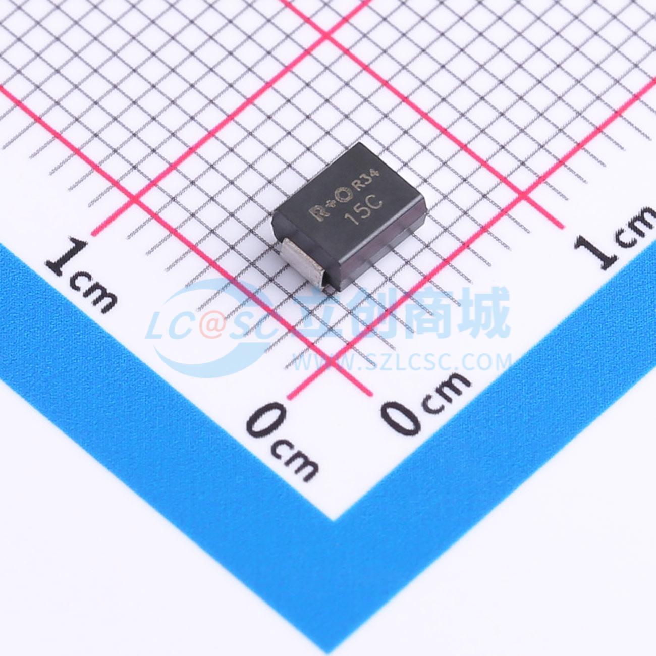 Diode bảo vệ TVS/ESD P6SMB15CA R+O 12.8V - Techcore Việt Nam
