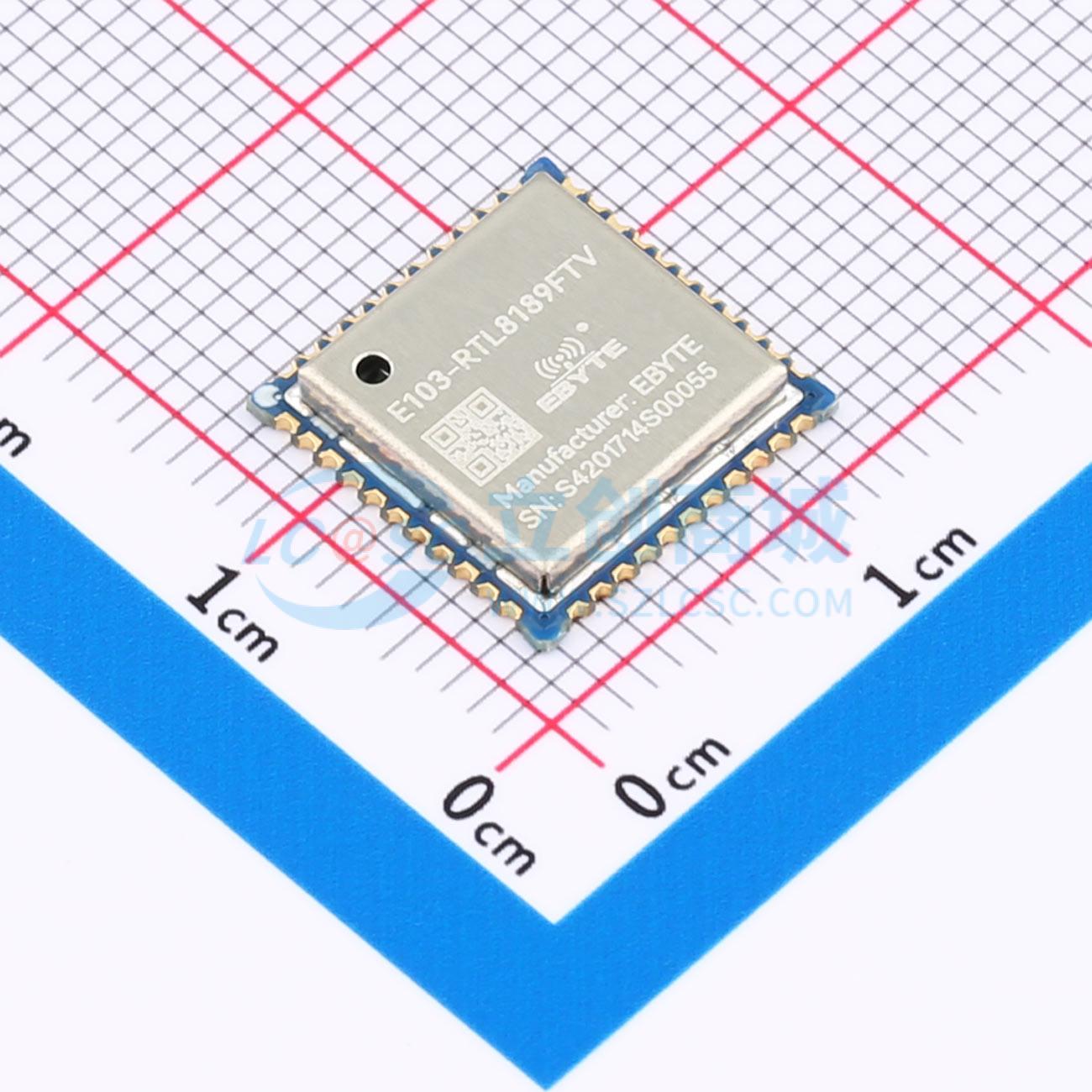 Module WiFi E103-RTL8189FTV EBYTE SMD 12x12mm E103-RTL8189FTVWiFi。IEEE 802.11b/g/n, 150Mbps, , LAN。 - Techcore Việt Nam