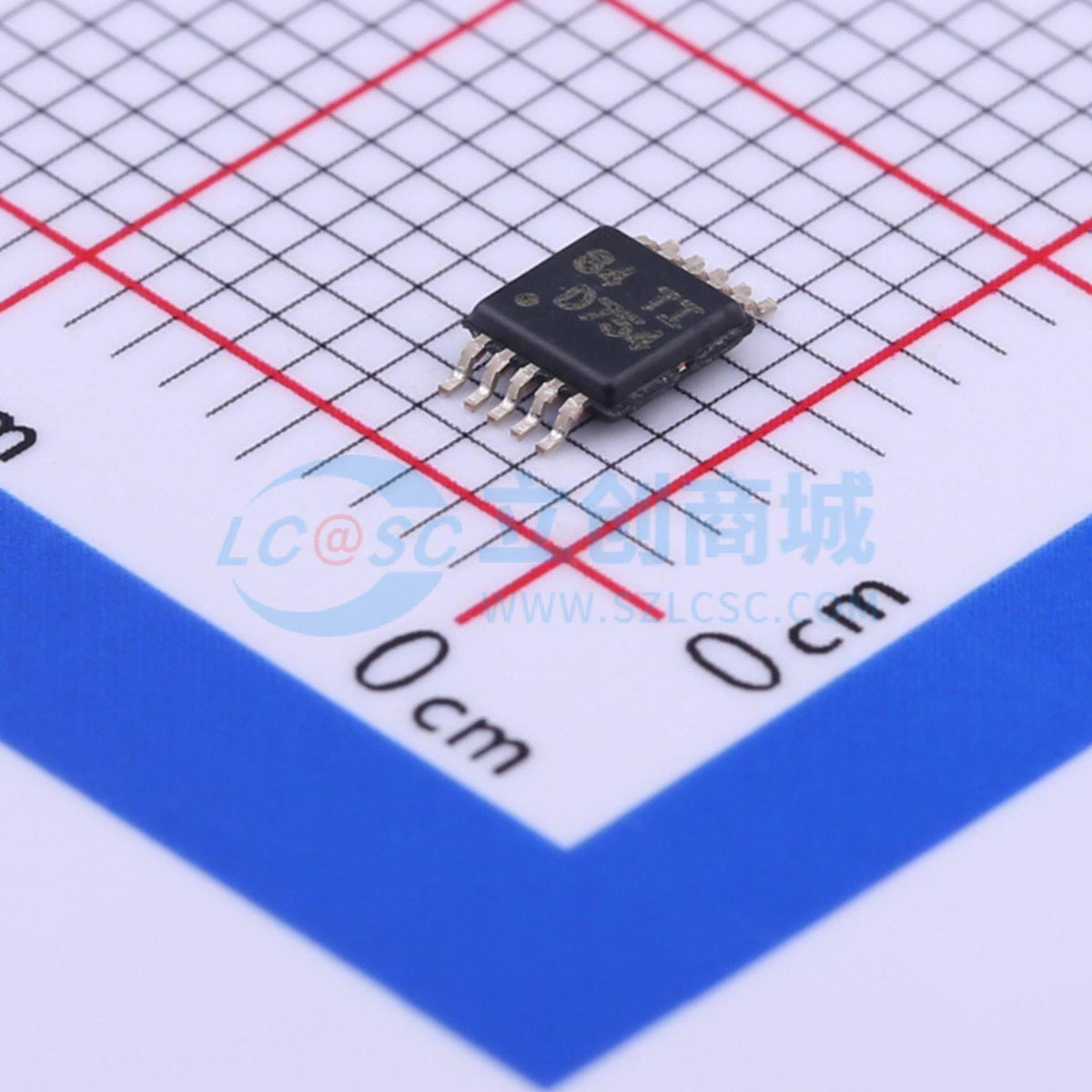 IC DAC DAC7554IDGSR MSOP-10 - Techcore Việt Nam