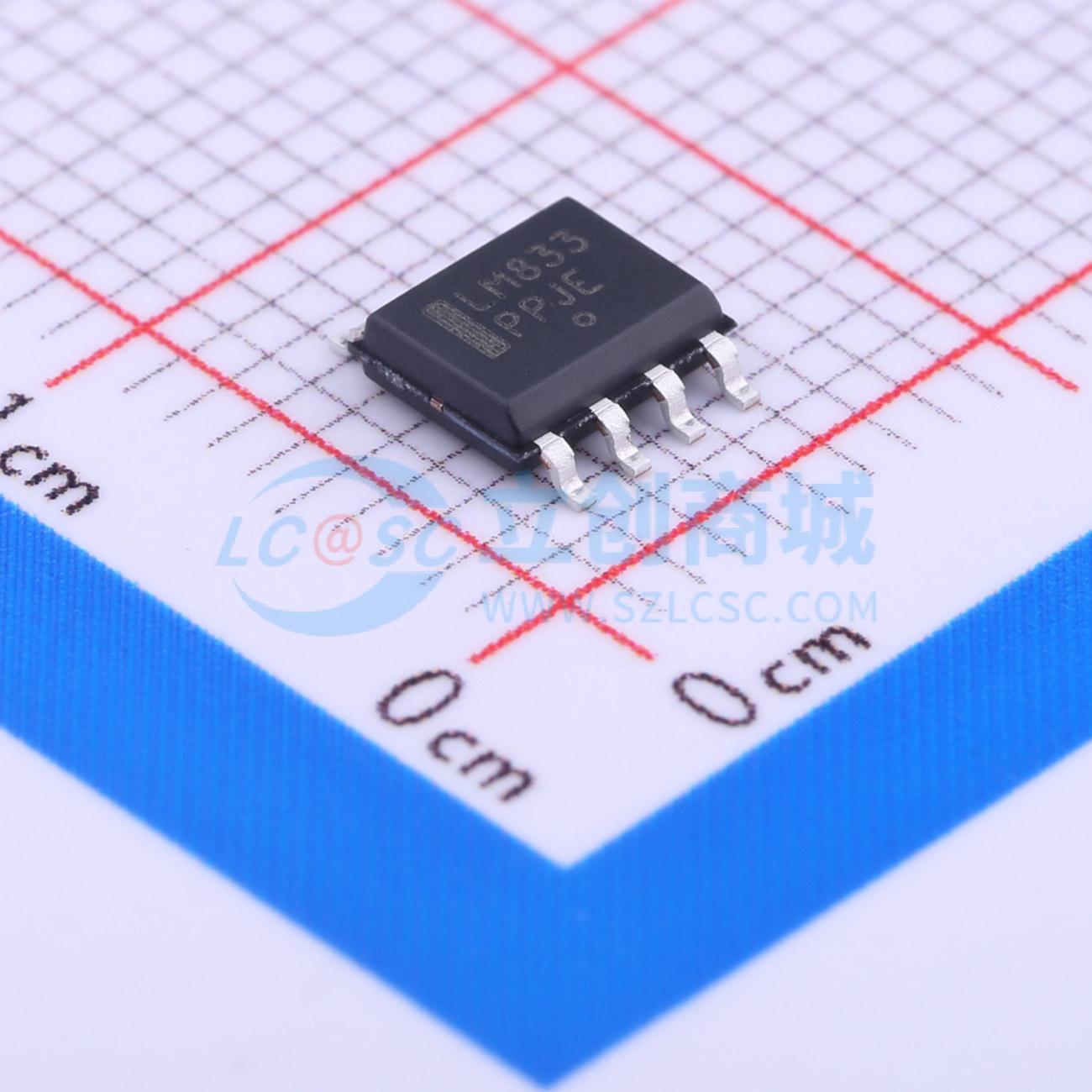 IC Khuếch Đại Công Suất Âm Thanh LM833DR2G onsemi SOIC-8 2 kênh 15 MHz - Techcore Việt Nam