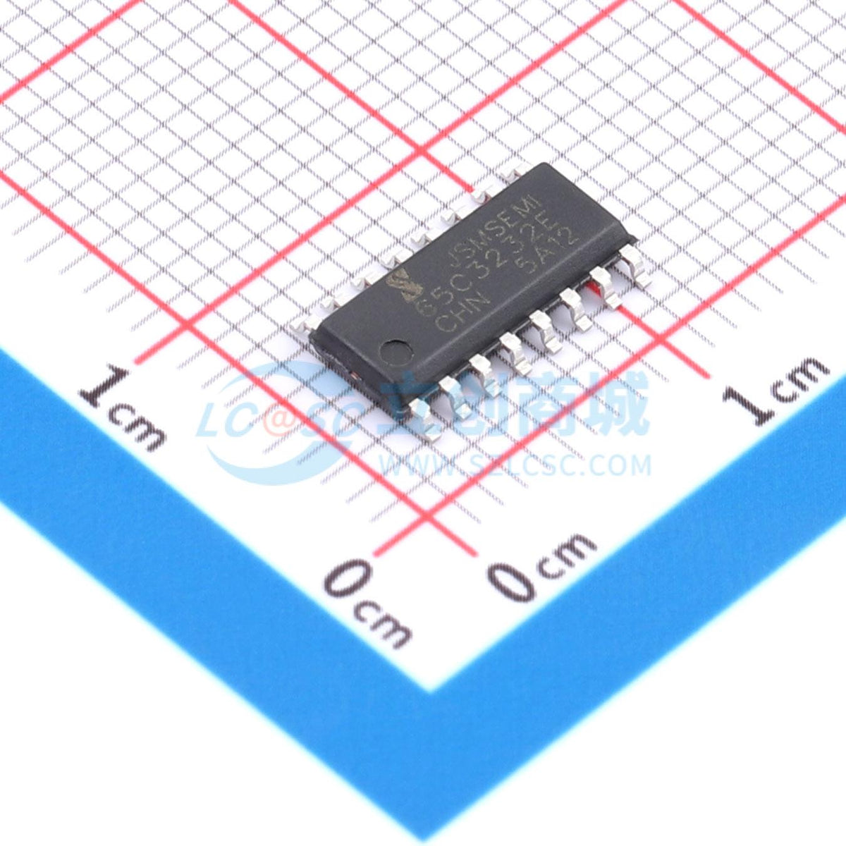 IC giao tiếp RS-232 SN65C3232EDR-JSM JSMSEMI SOP-16 - Techcore Việt Nam