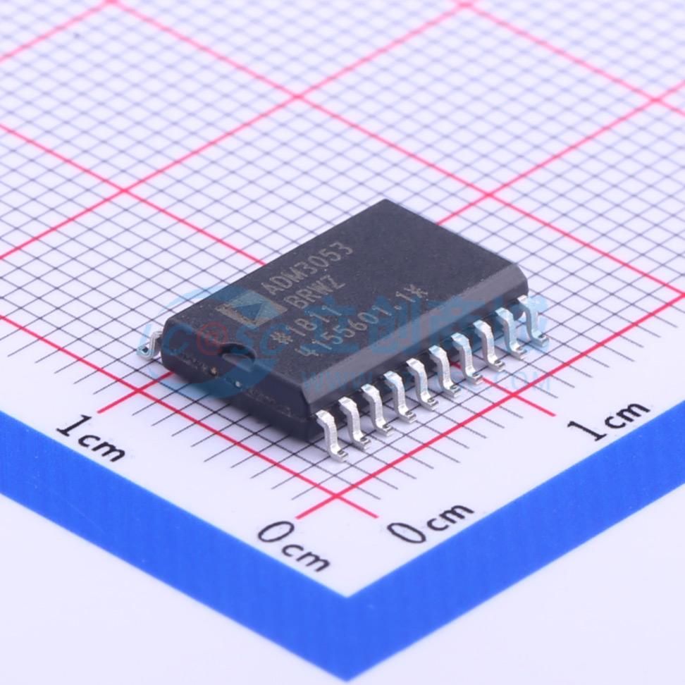 IC Thu Phát CAN Cách Ly Tích Hợp Nguồn ADM3053BRWZ-REEL7 ADI SOIC-20-300mil 1Mbps 2500Vrms - Techcore Việt Nam