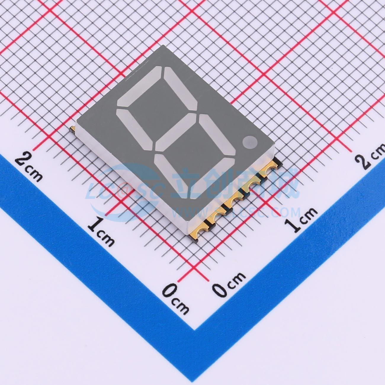 LED 7 đoạn GS5111CR-G Guangcai Display SMD,17.5x12.3mm - Techcore Việt Nam