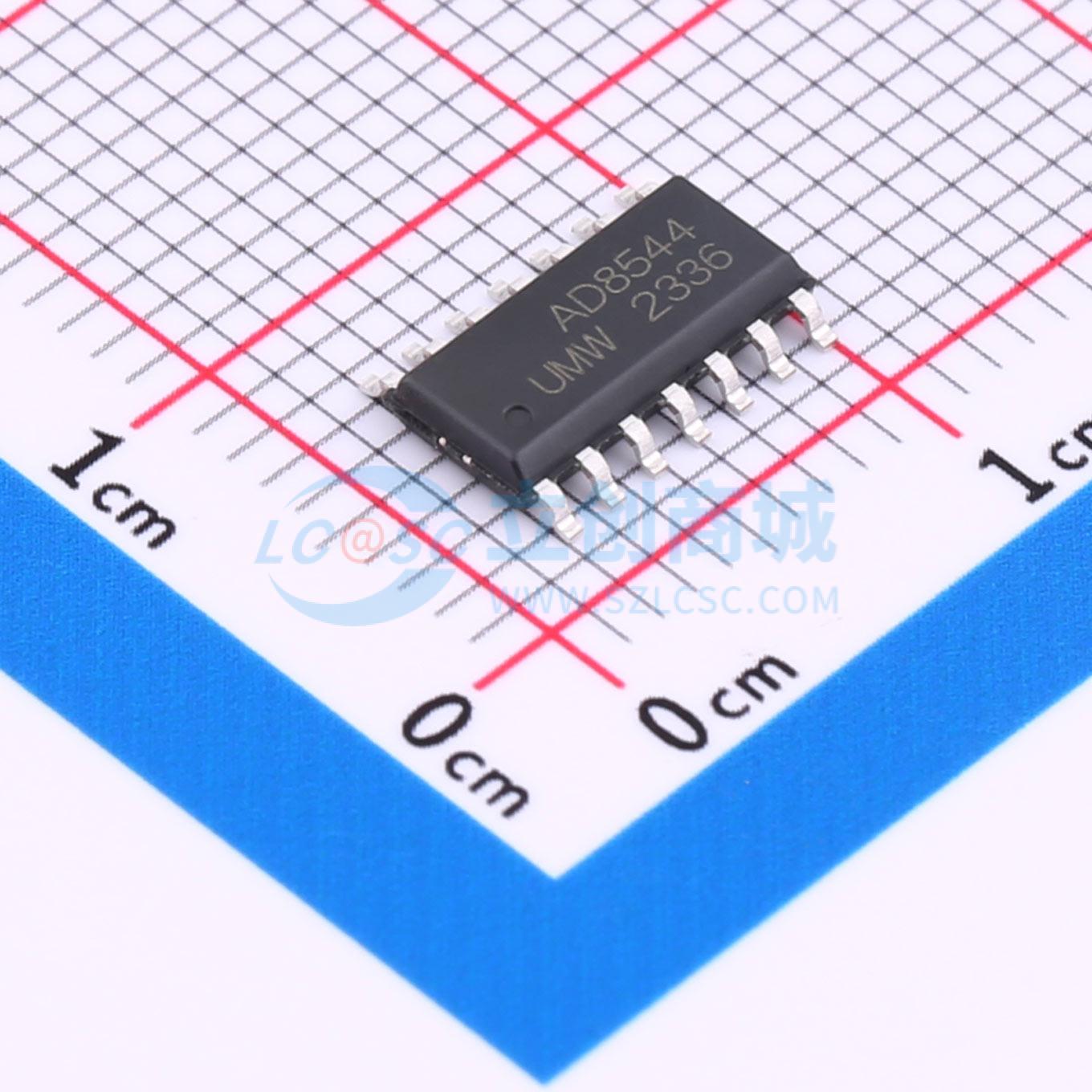 IC Khuếch Đại Thuật Toán AD8544ARZ(UMW) SOP-14 4 kênh Rail-to-Rail 1.1 MHz - Techcore Việt Nam
