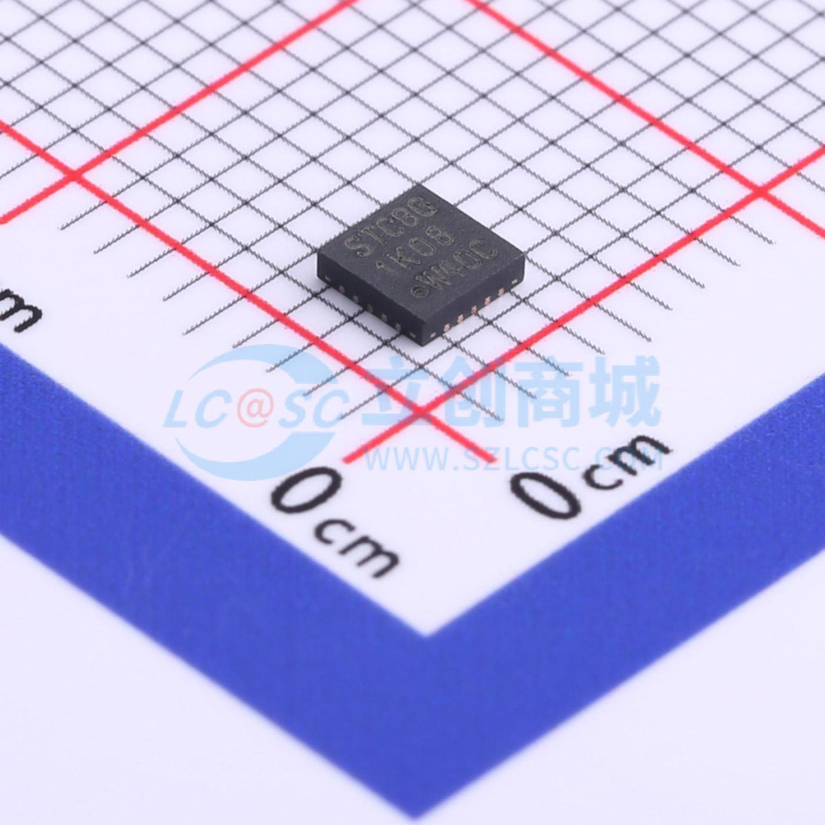 Vi điều khiển MCU STC8G1K08-38I-QFN20 TQFN-20L-EP(3x3) - Techcore Việt Nam