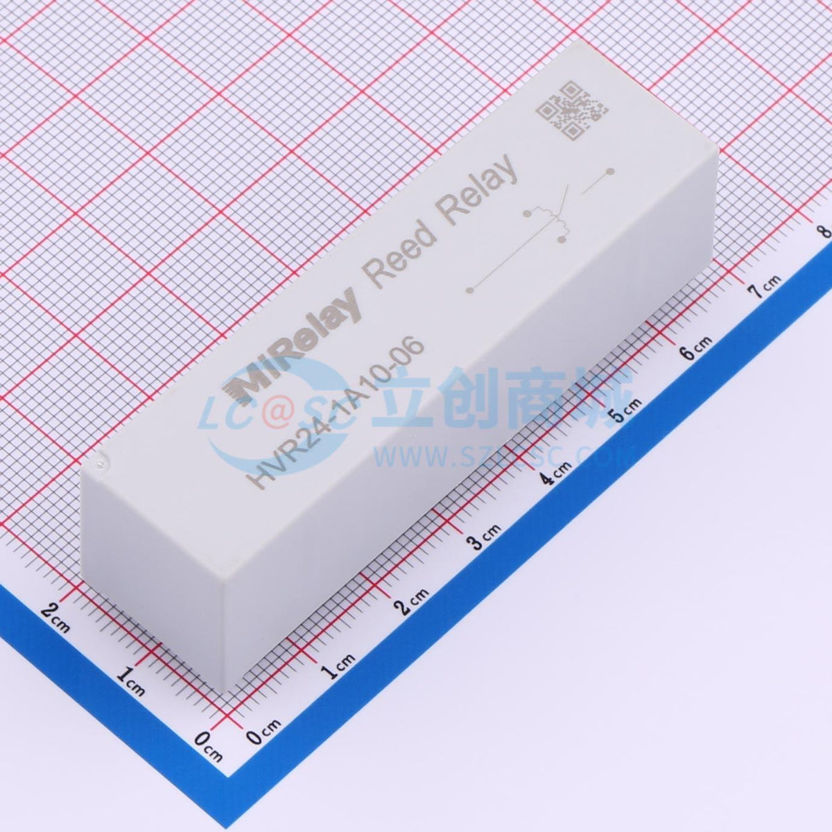 Rơ-le reed HVR24-1A10-06 MiRelay 24V THT,68x19mm - Techcore Việt Nam