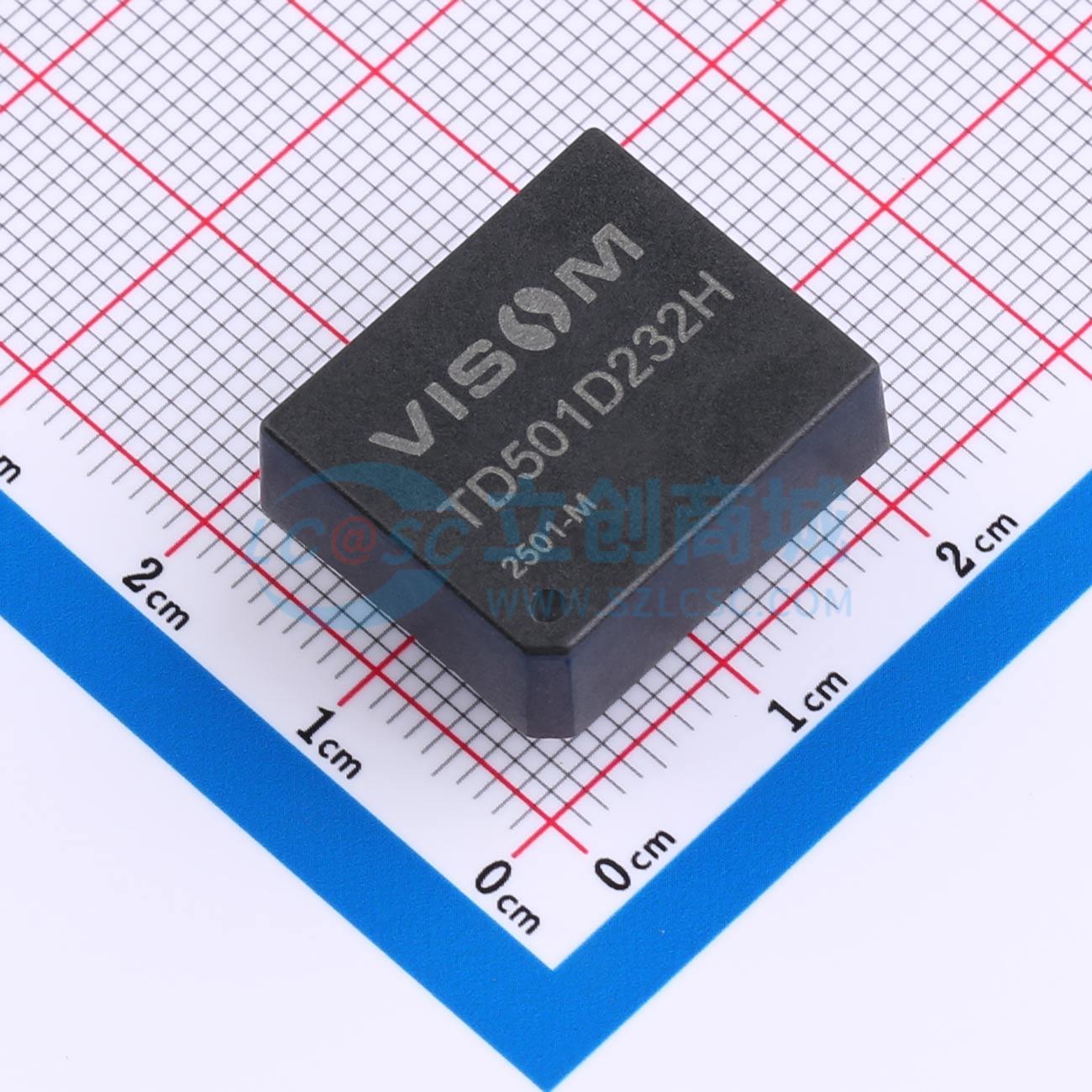 Module Giao Tiếp RS232 TD501D232H VISOM DIP 19.5x16.5mm 4.75V~5.25V - Techcore Việt Nam