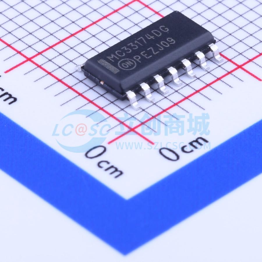 IC Khuếch Đại Thuật Toán MC33174DR2G onsemi SOIC-14 4 kênh 1.8 MHz - Techcore Việt Nam